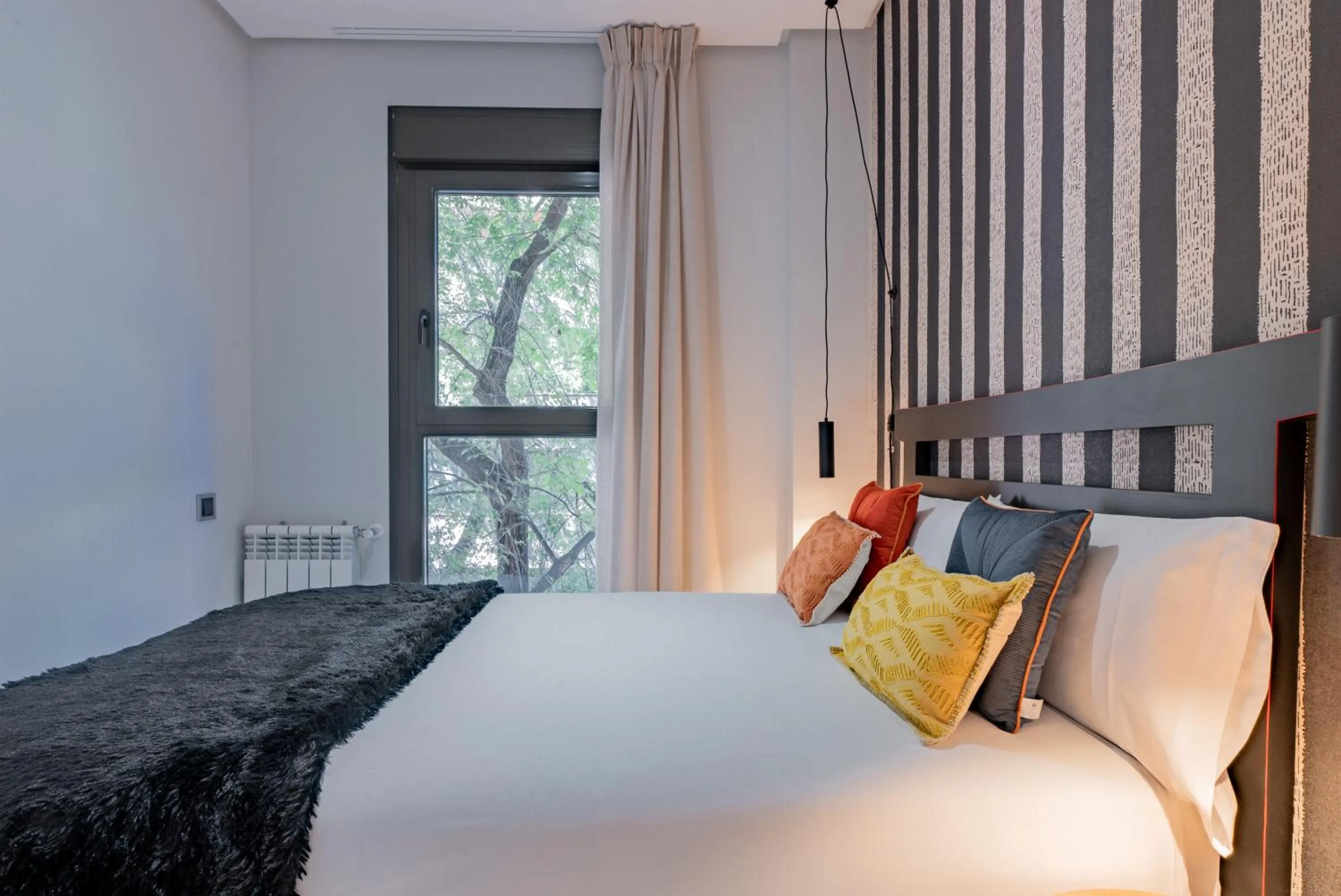 Bedroom, Bed in Smartr Madrid Las Ventas