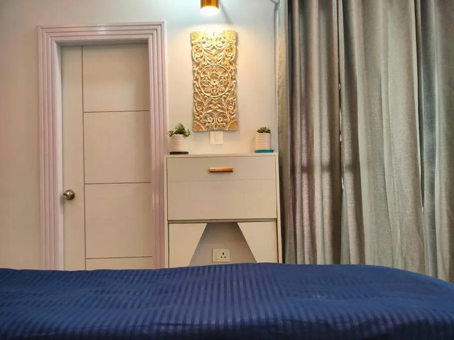 Bedroom in Blue Heart Home by the Ganges - Cosy 1Bhk-Veerbhadra