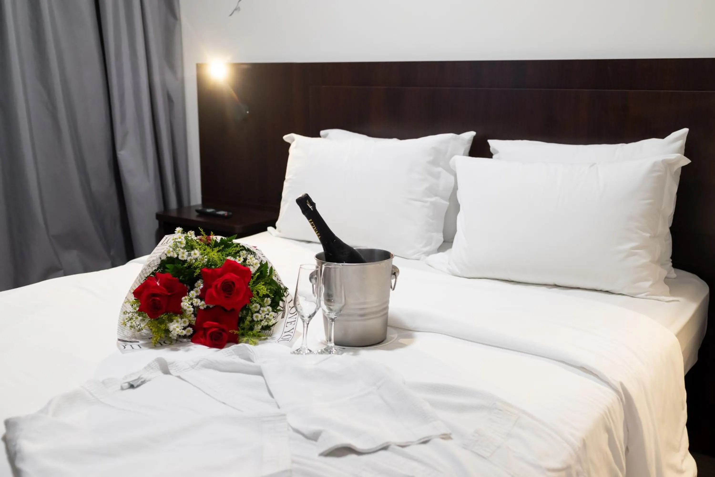 Bed in Mercure Jaragua do Sul