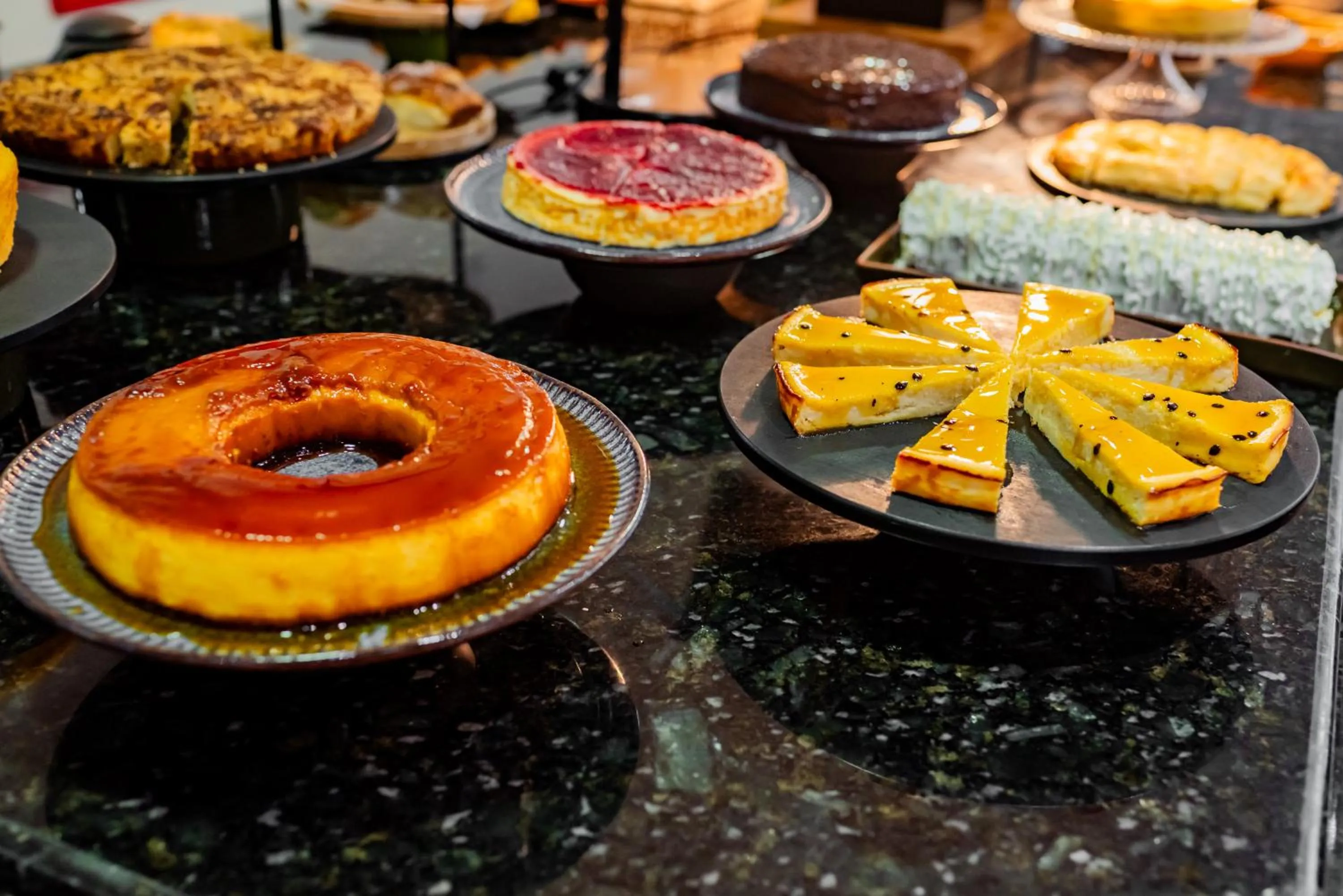 Buffet breakfast in Mercure Jaragua do Sul