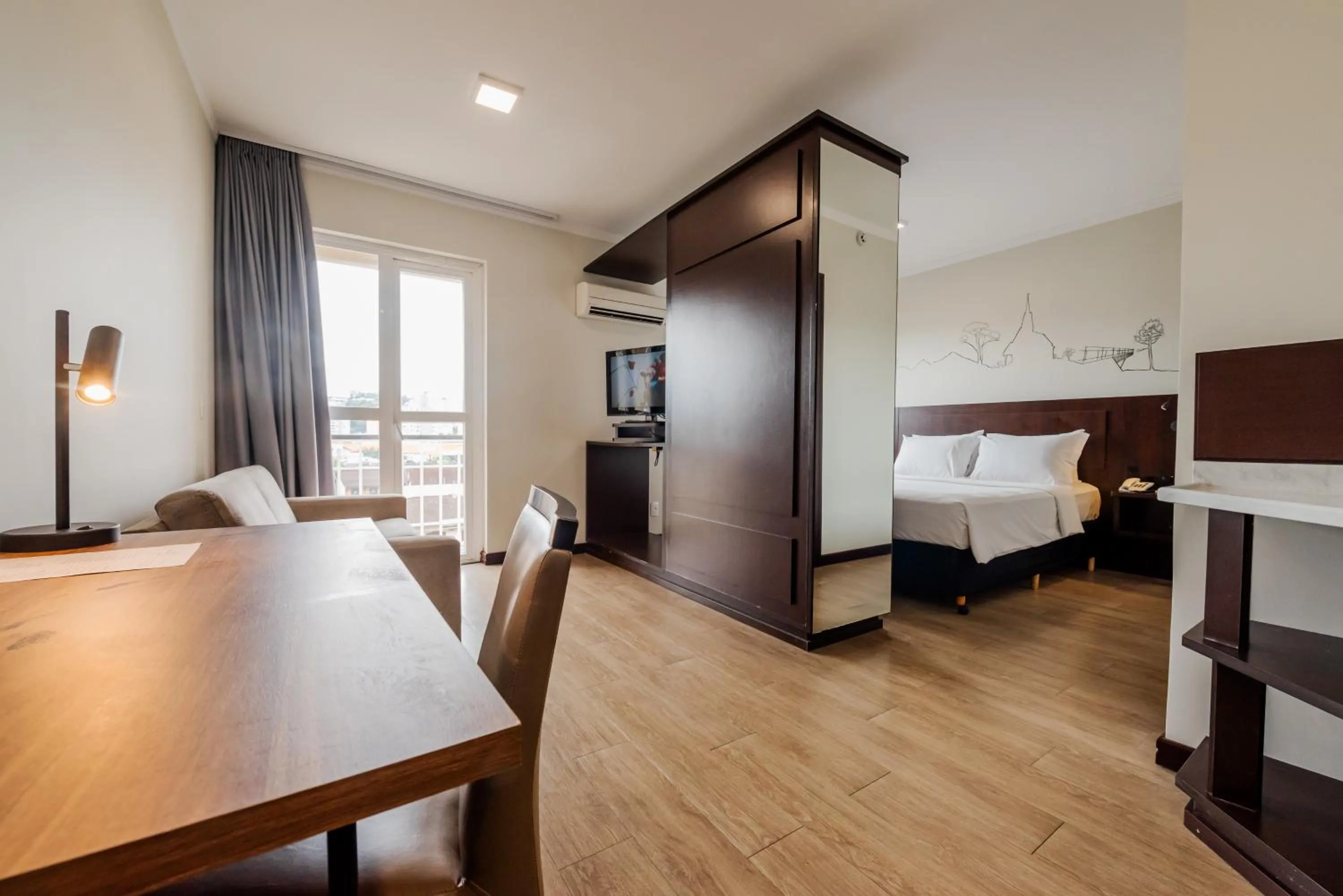 Photo of the whole room, Bed in Mercure Jaragua do Sul