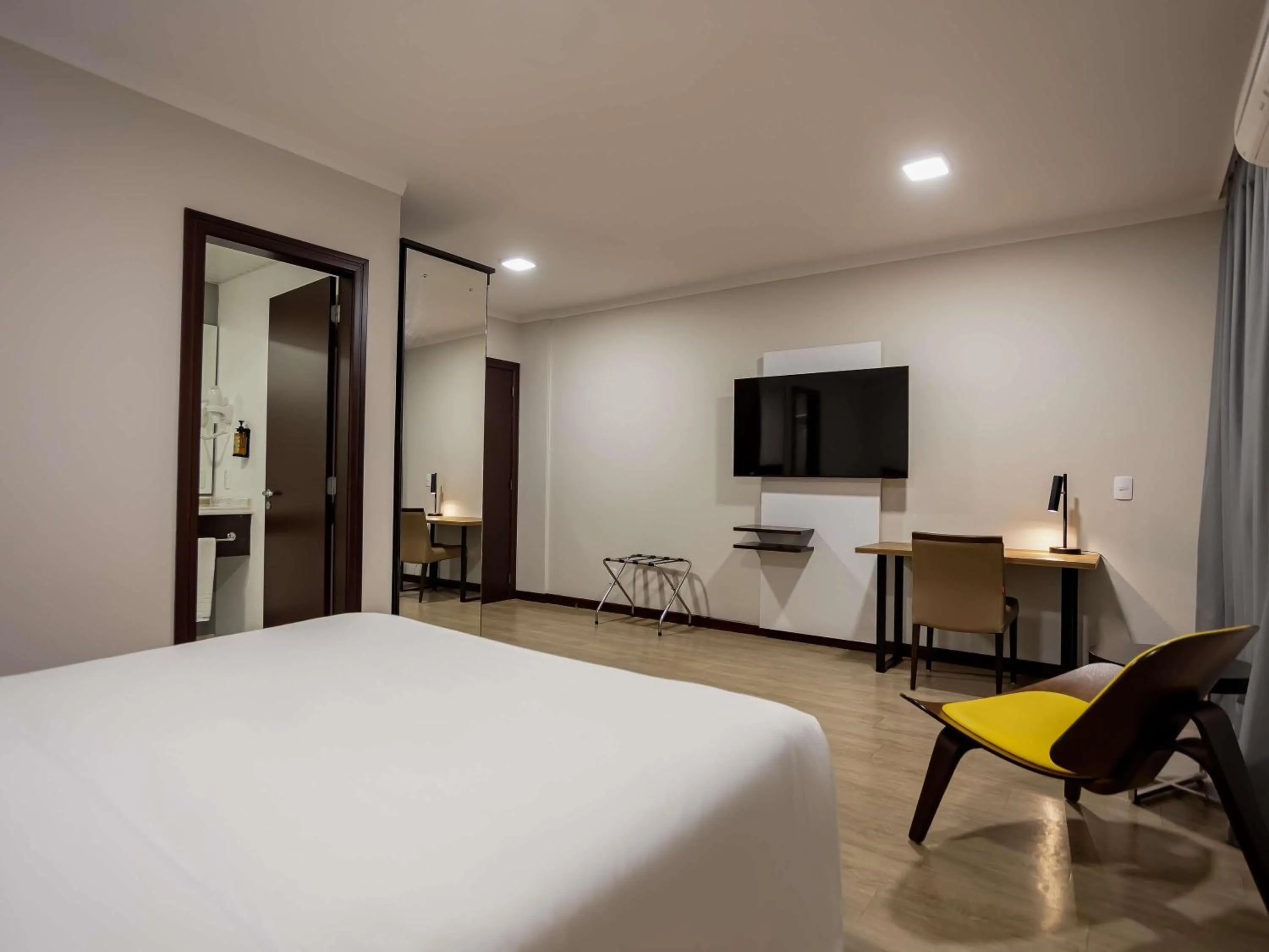 Bedroom, Bed in Mercure Jaragua do Sul