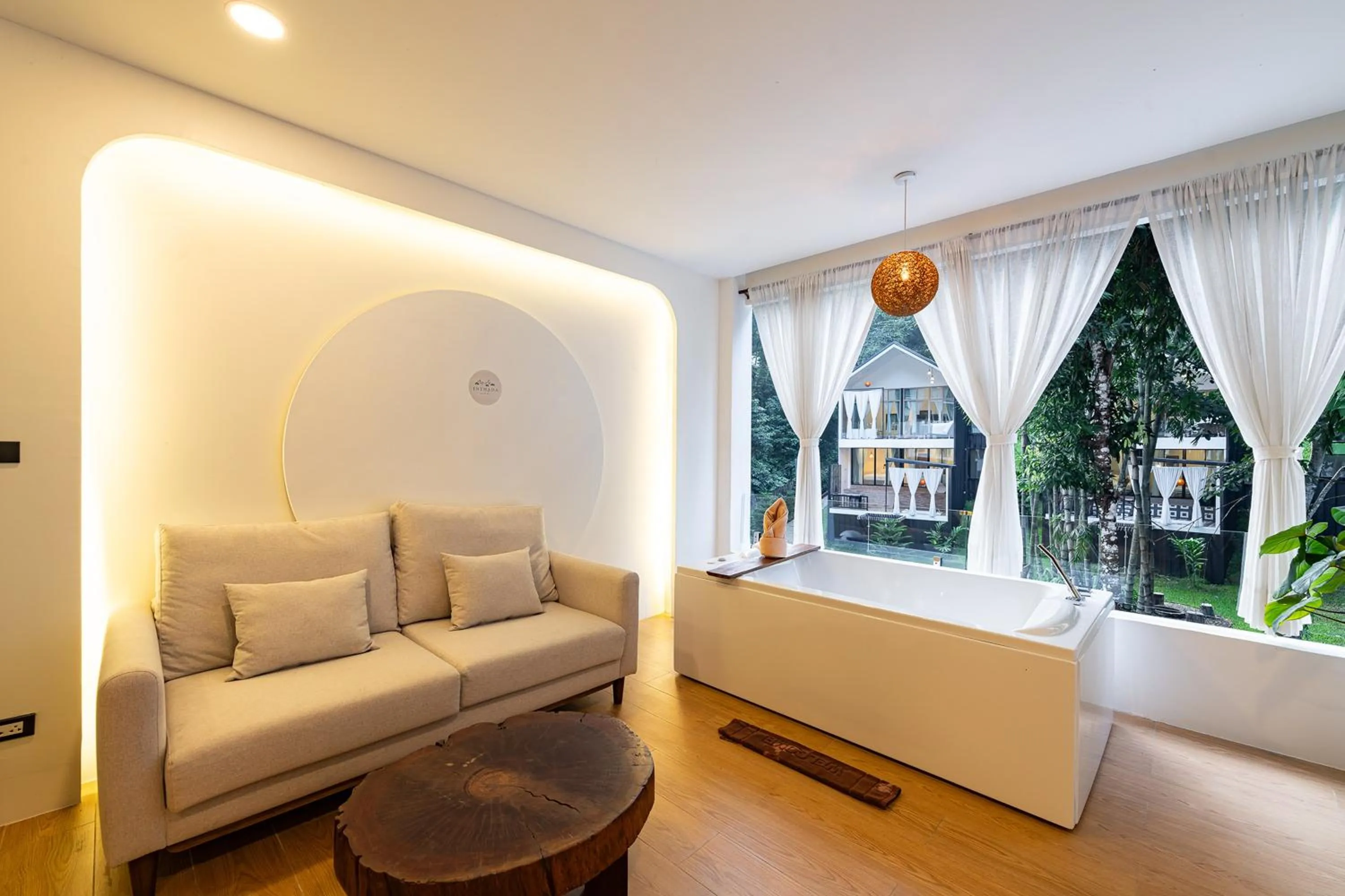 Seating area in Inthada At Mae Kampong