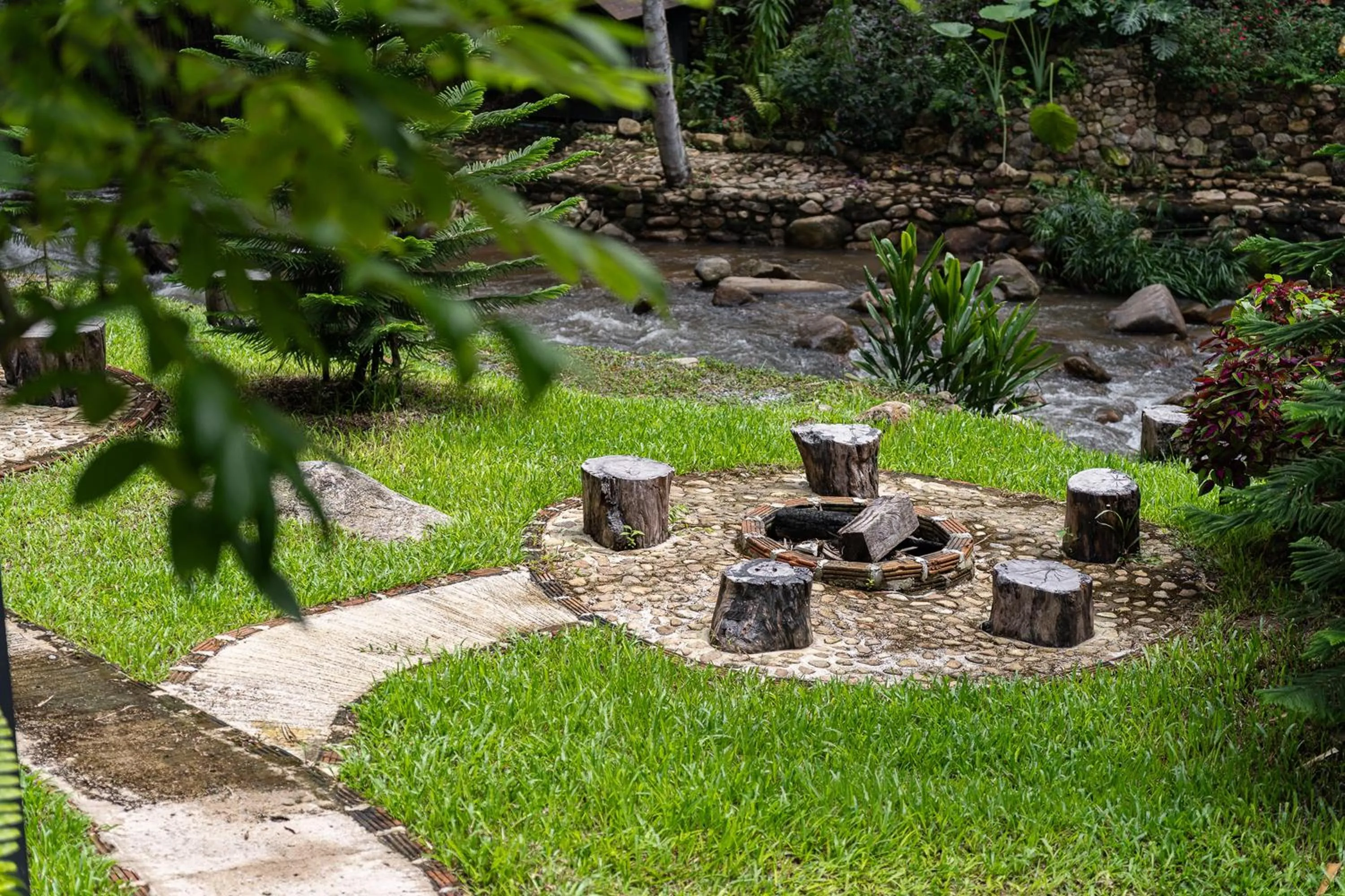 Natural landscape in Inthada At Mae Kampong