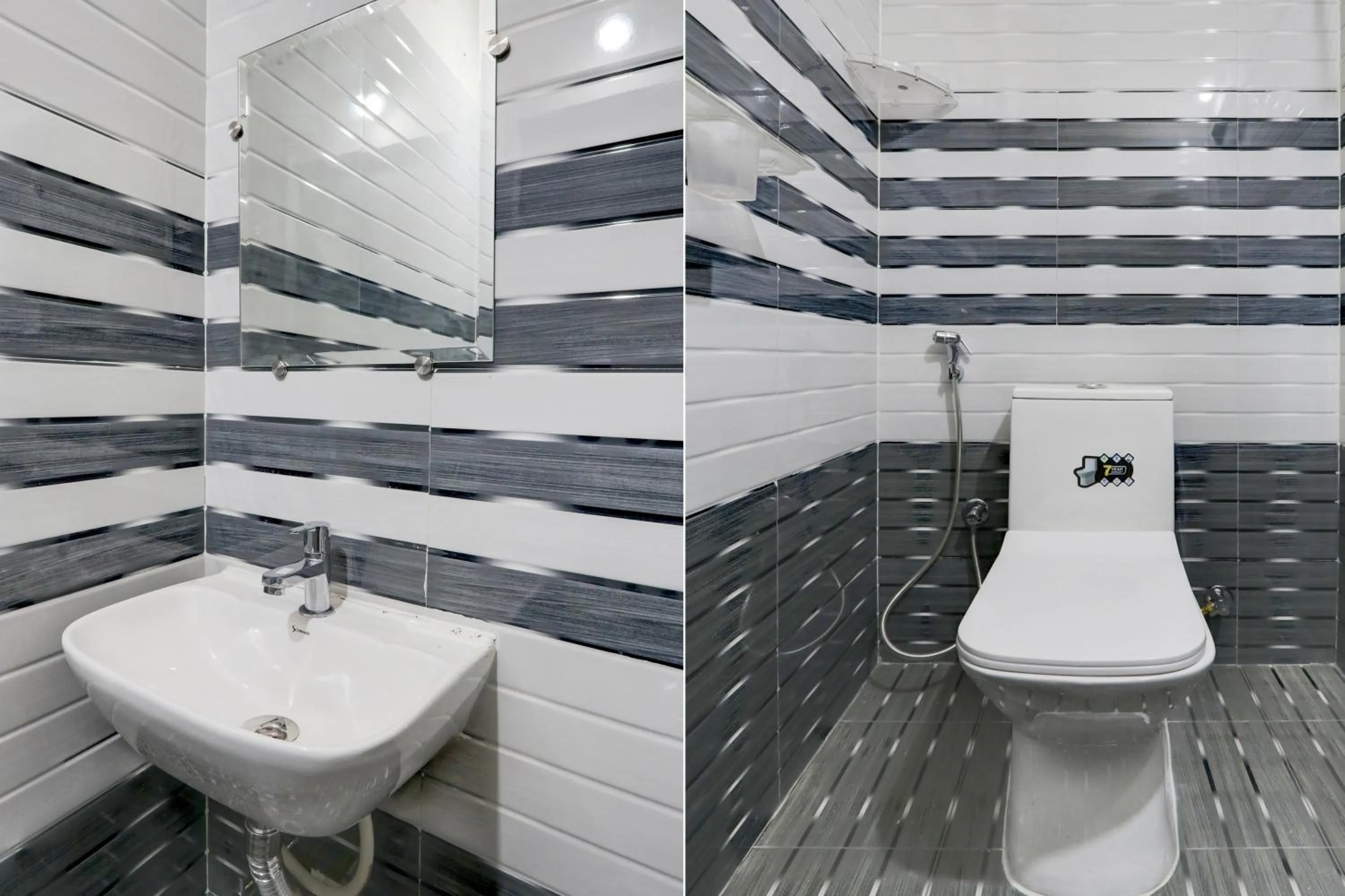 Bathroom in Super Townhouse Nanak Ram Guda Near WaveRock SEZ