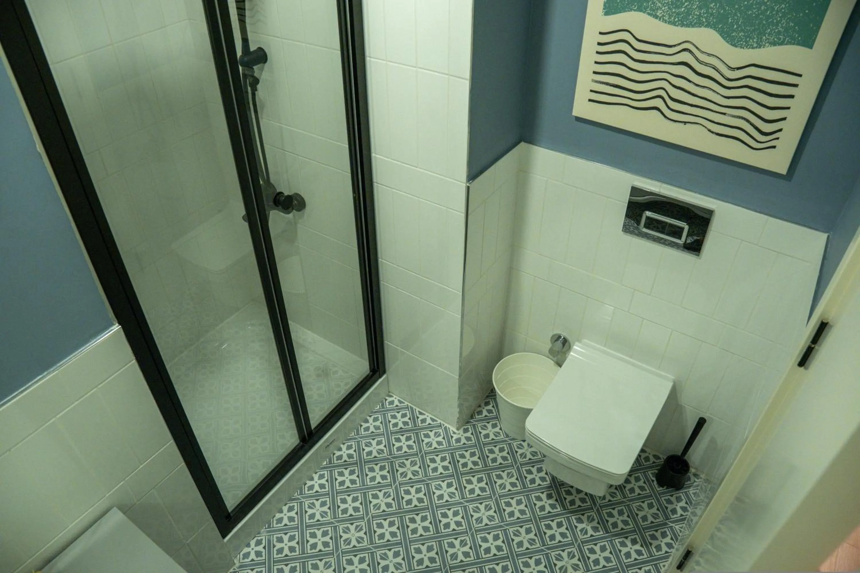 Shower in Bird Nest Suites