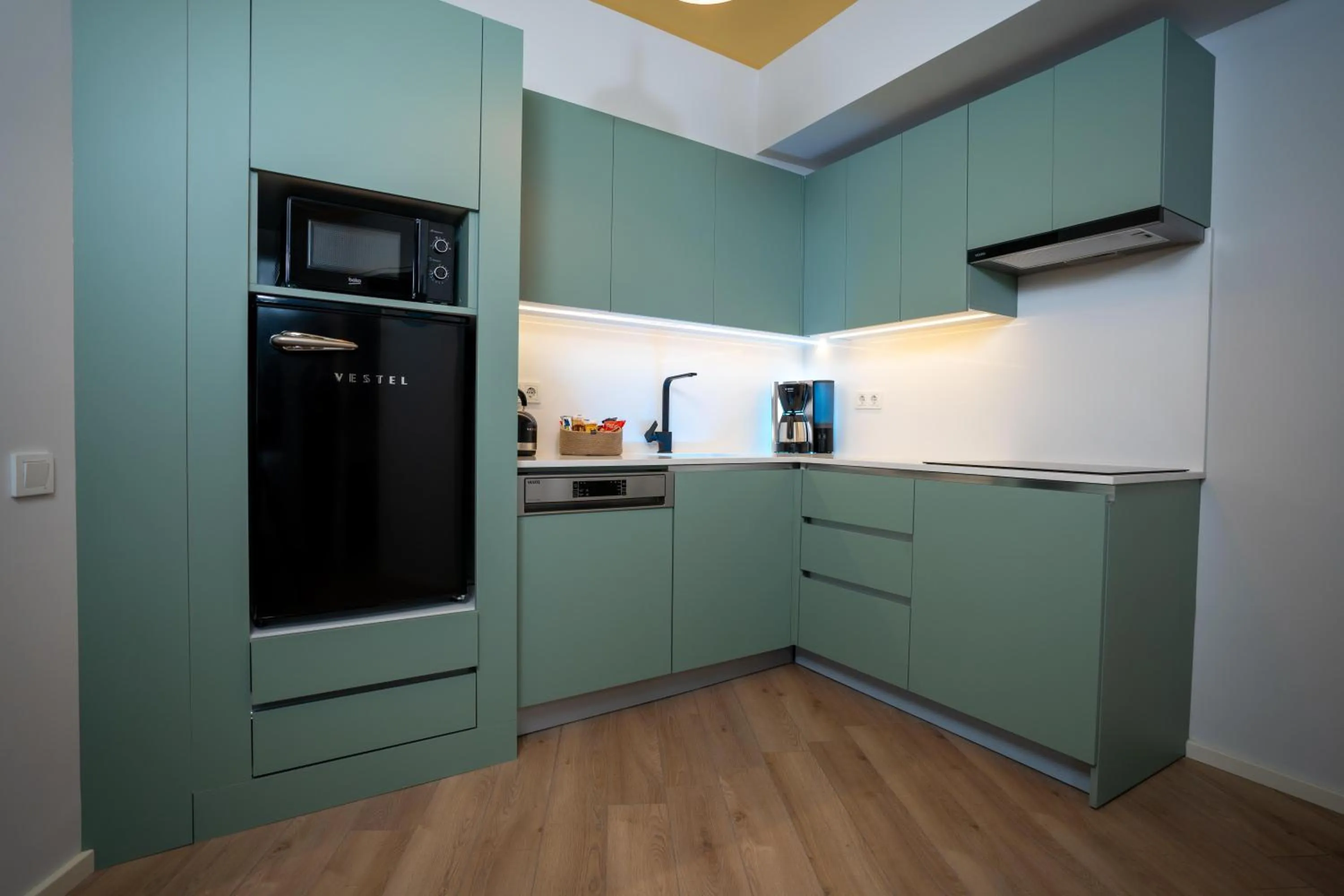 Kitchen or kitchenette in Bird Nest Suites