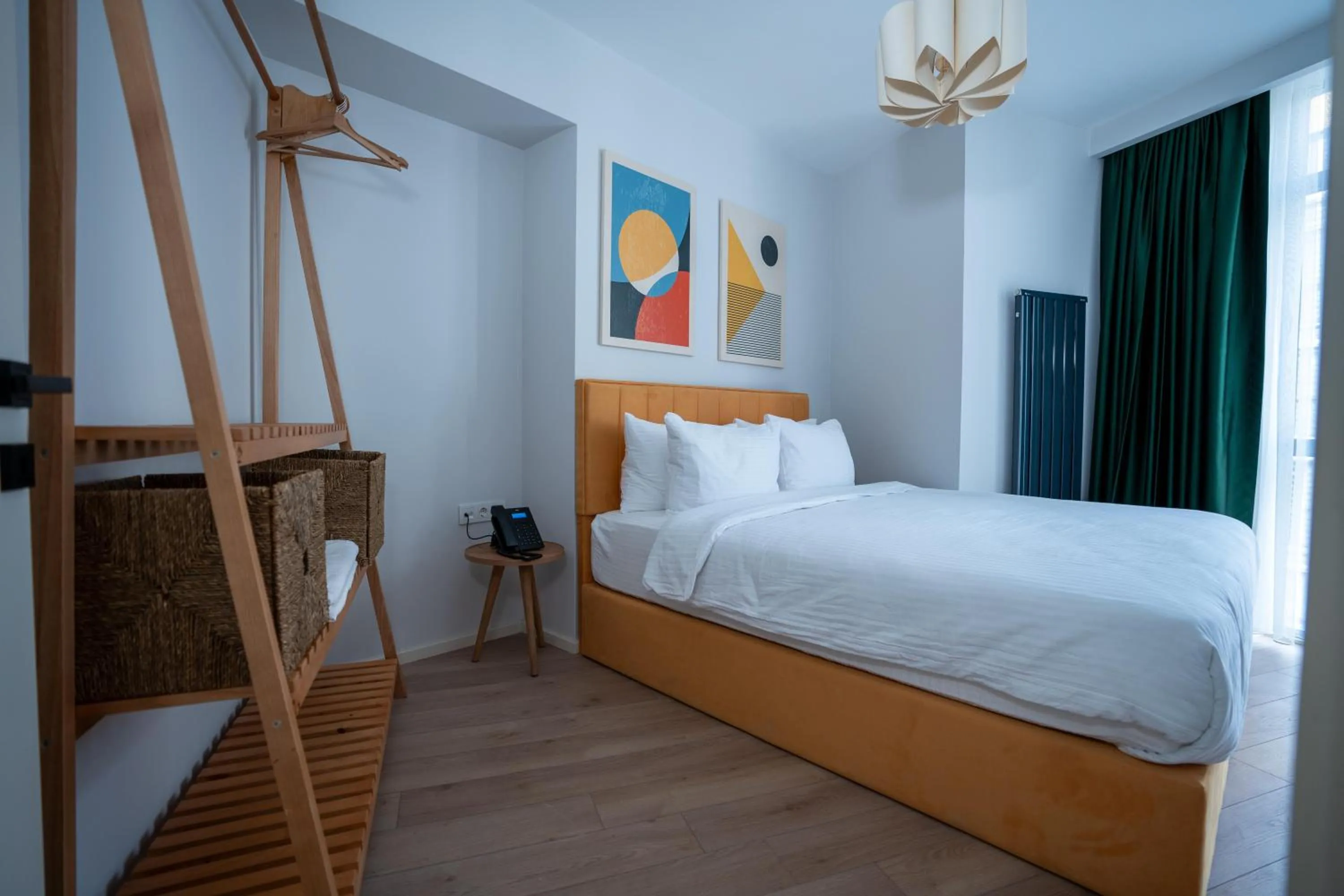 Bed in Bird Nest Suites