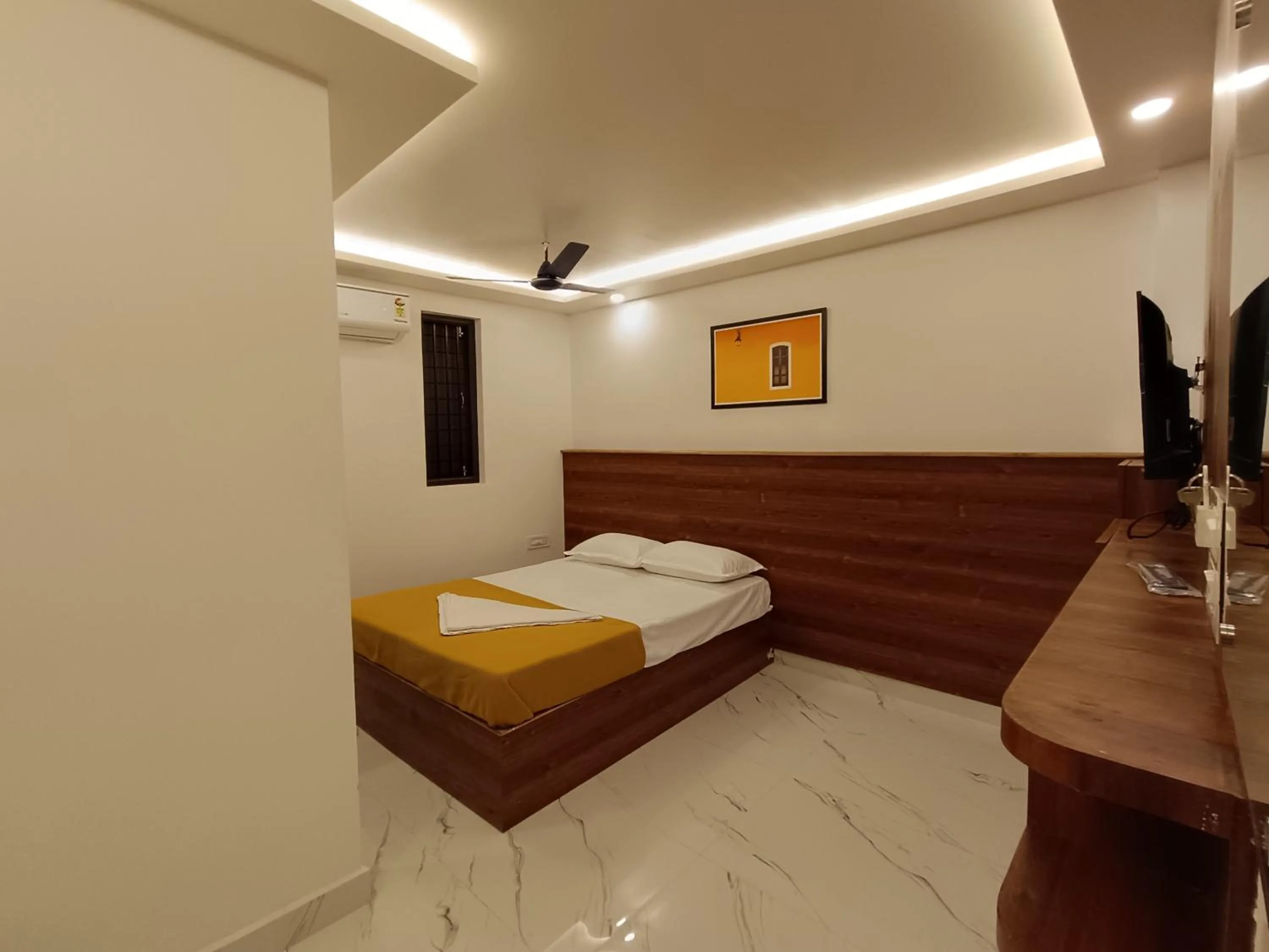 Bedroom, Bed in Arul Residency