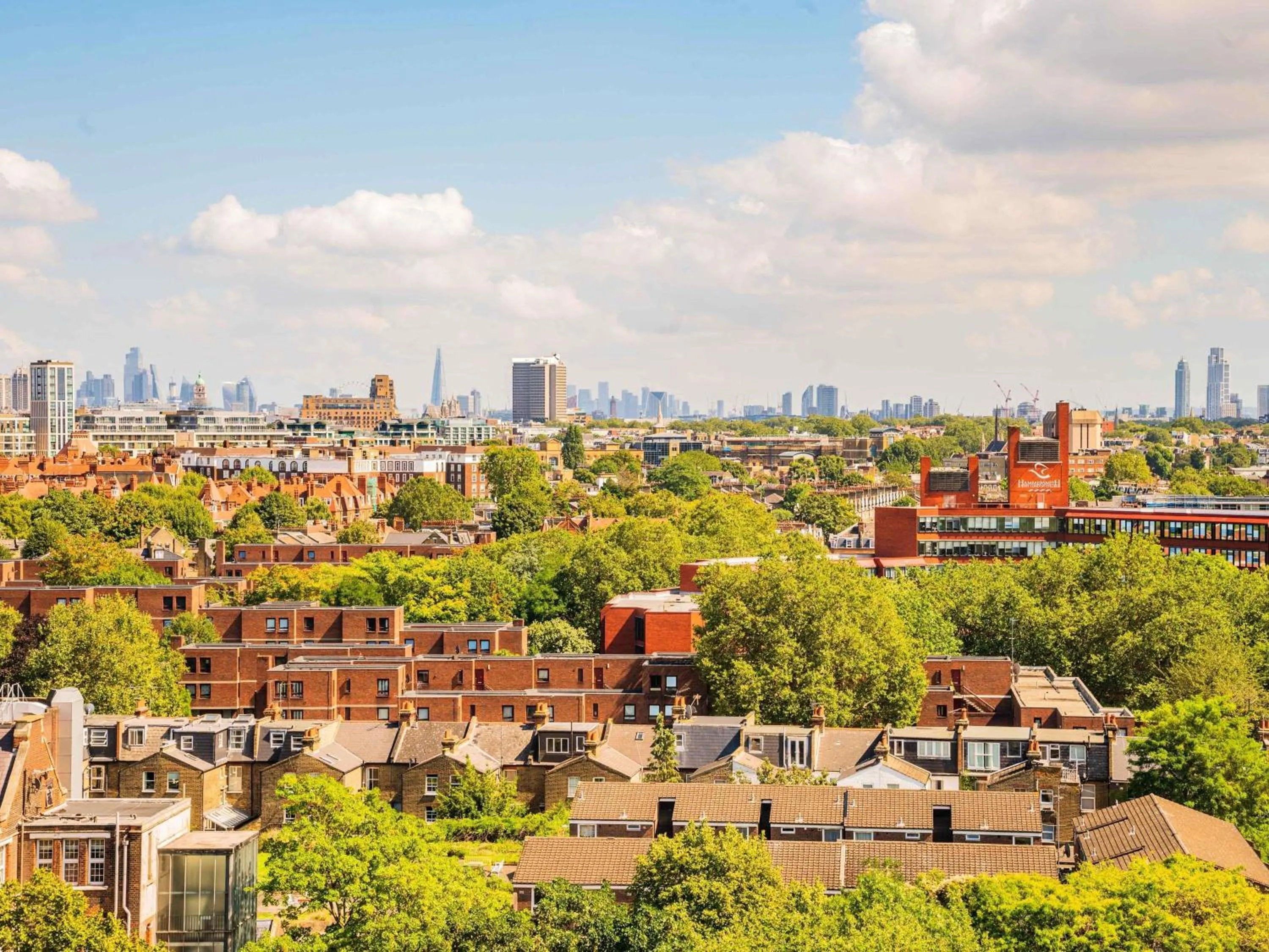 Bedroom in Novotel London West