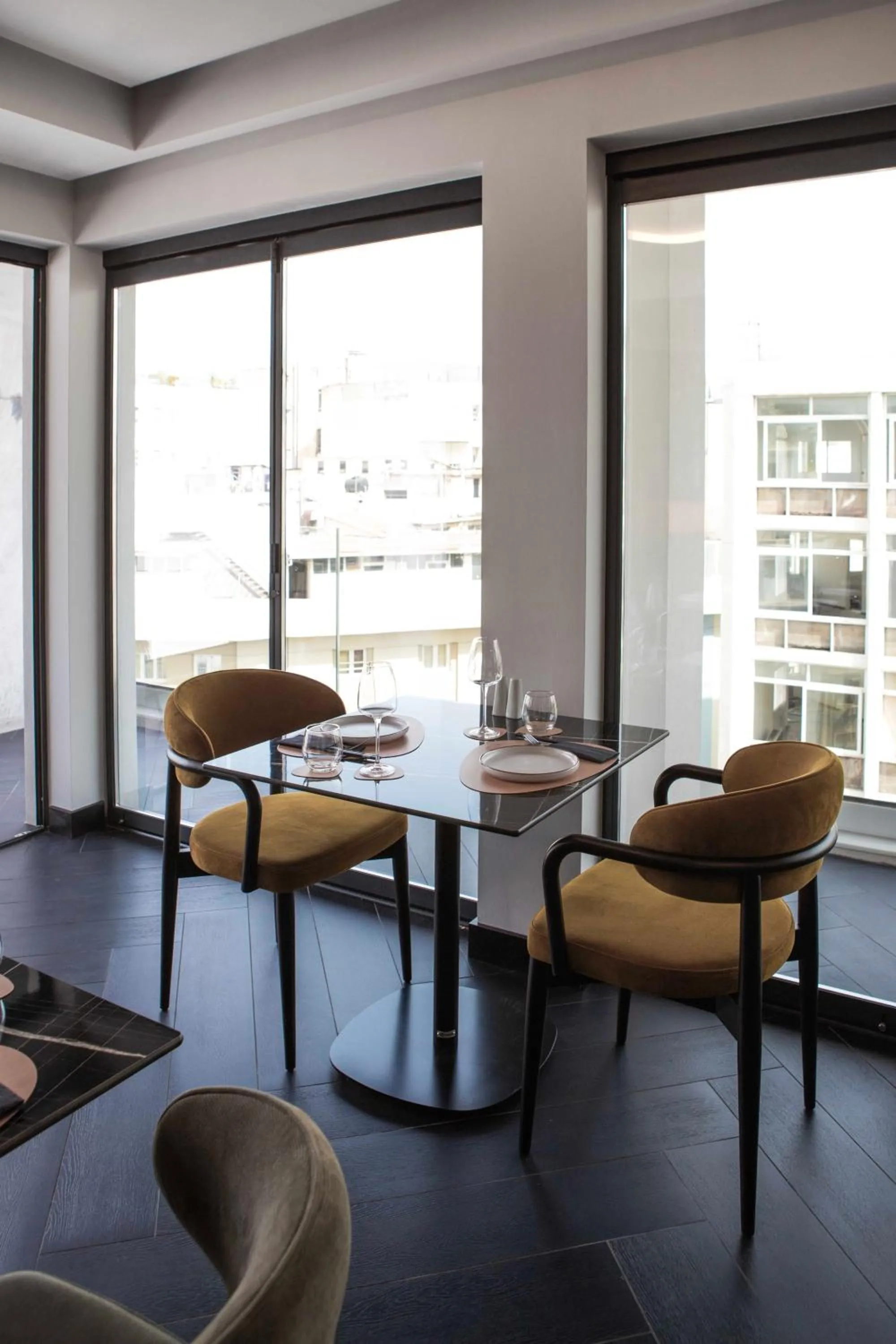 Dining area in Luwian Athens Boutique Hotel