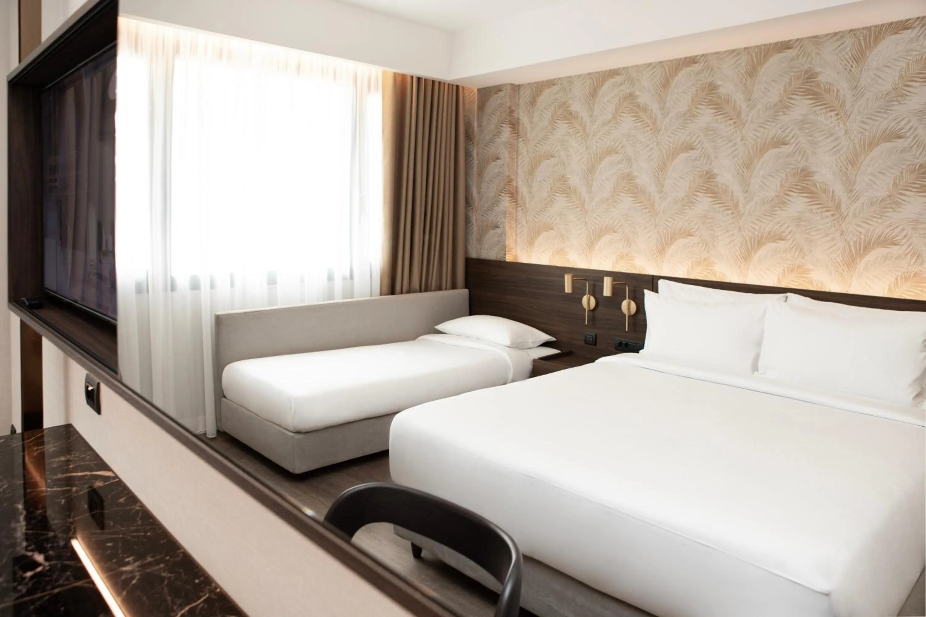 Bedroom, Bed in Luwian Athens Boutique Hotel