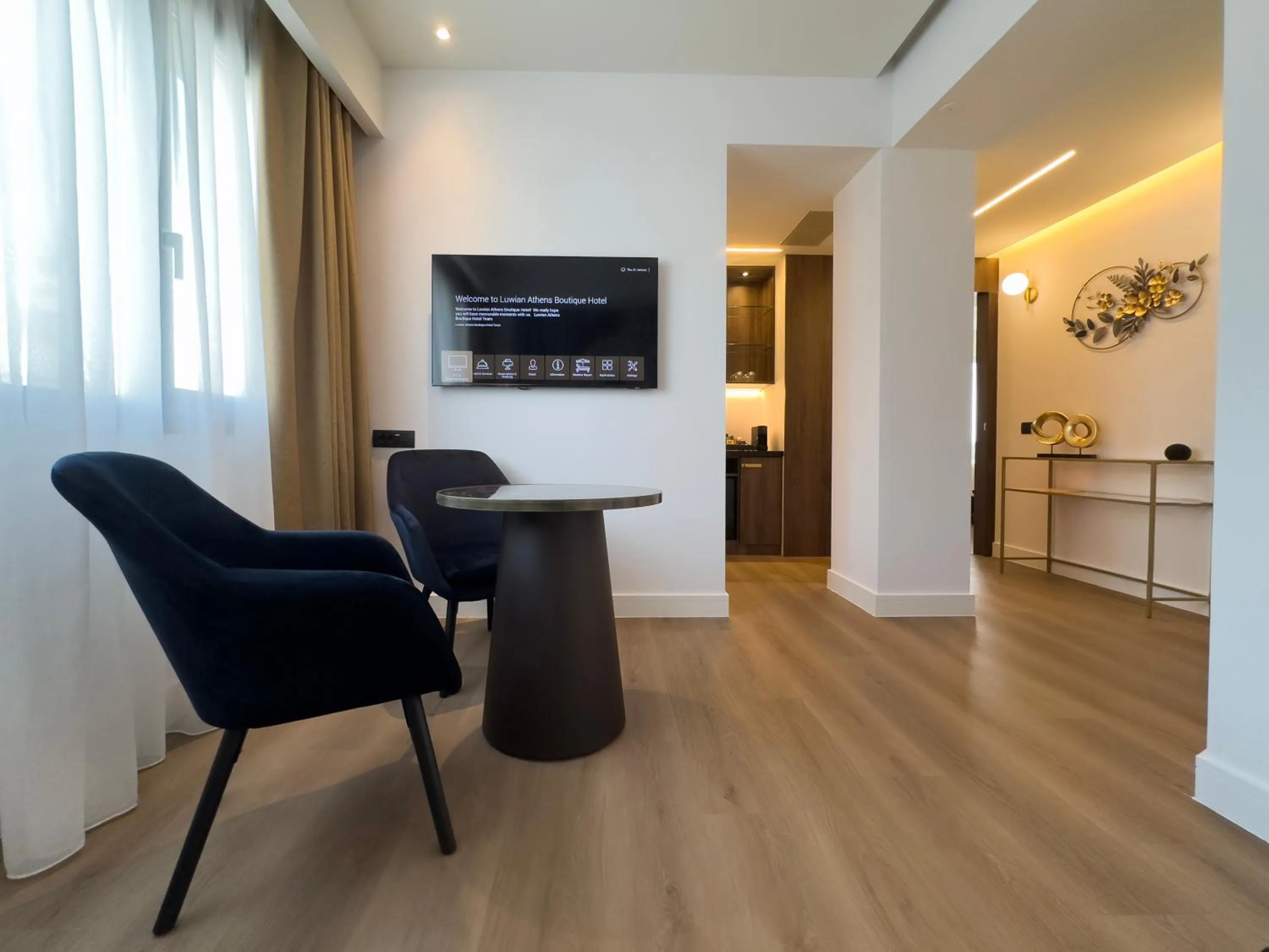 TV and multimedia in Luwian Athens Boutique Hotel