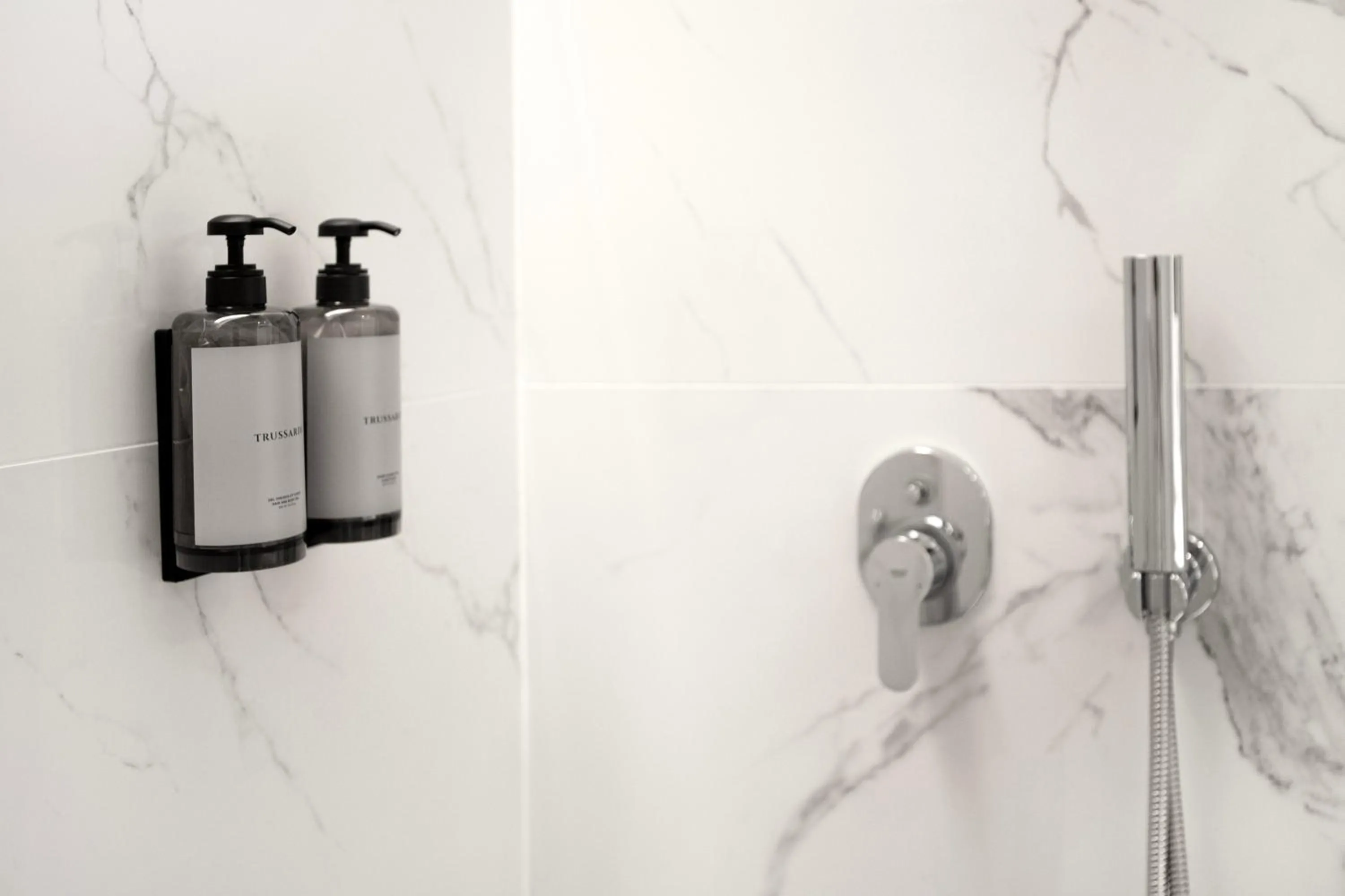 Shower in Luwian Athens Boutique Hotel