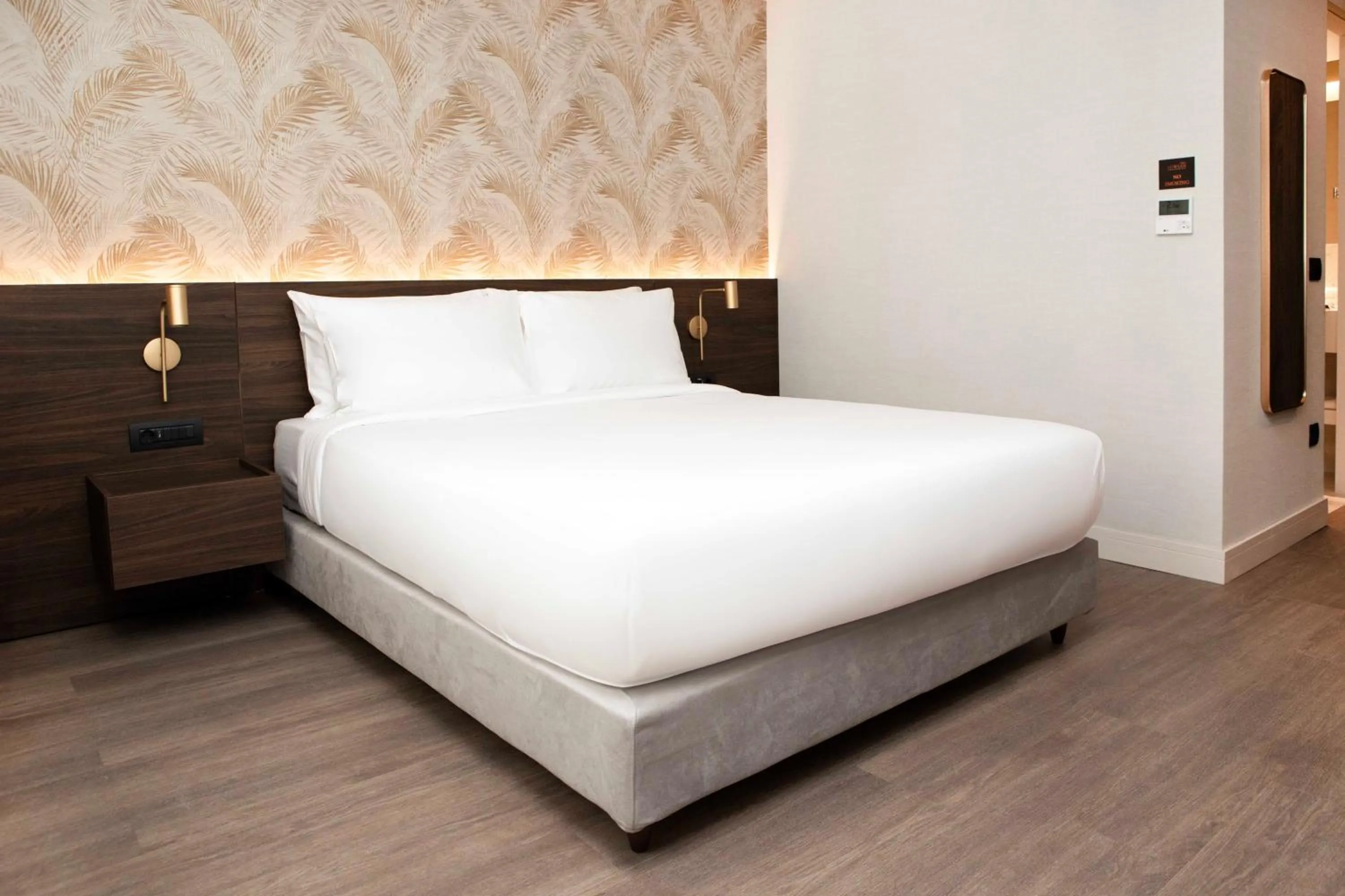 Bed in Luwian Athens Boutique Hotel