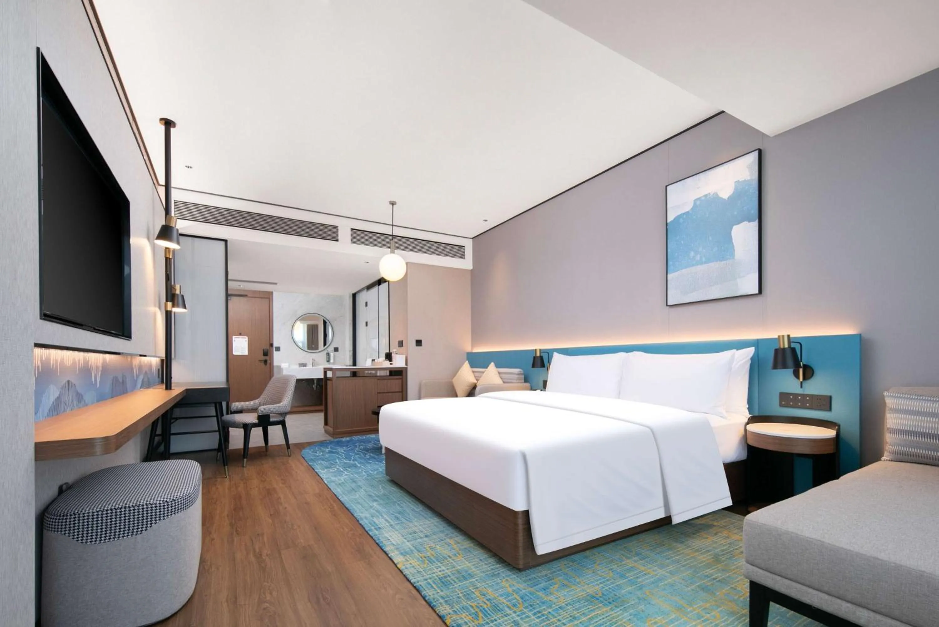 Bed in Hilton Garden Inn Handan She County