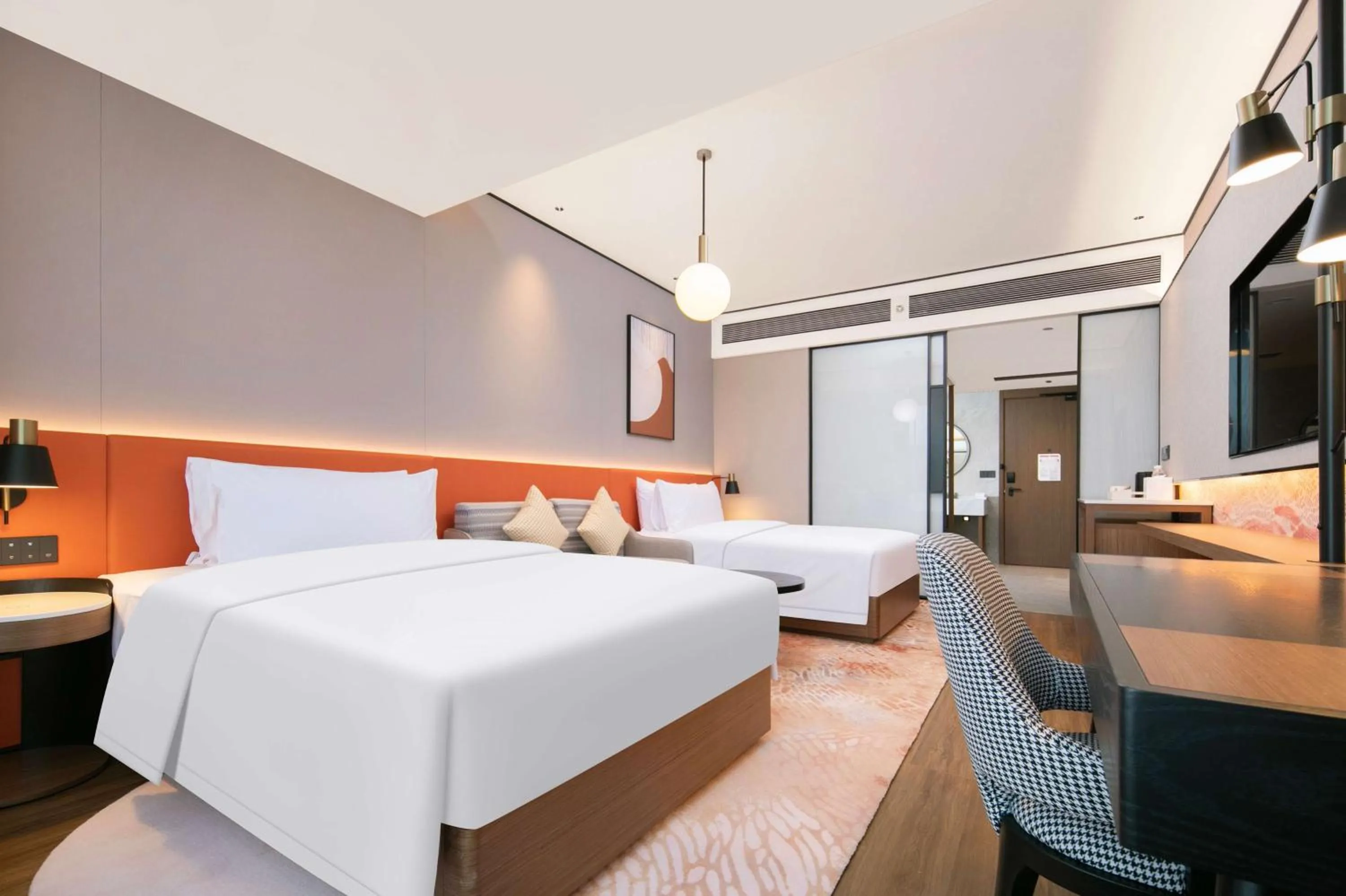 Bedroom, Bed in Hilton Garden Inn Handan She County