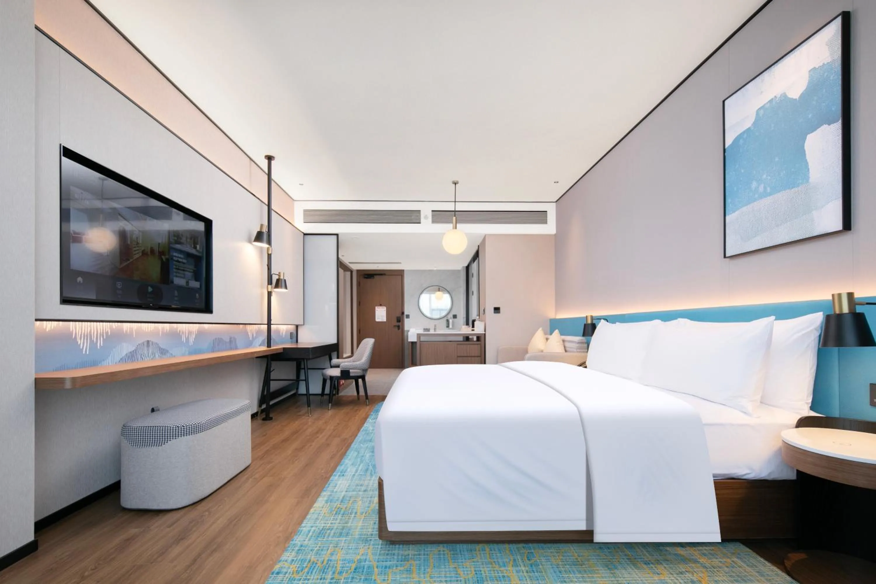 Bed in Hilton Garden Inn Handan She County