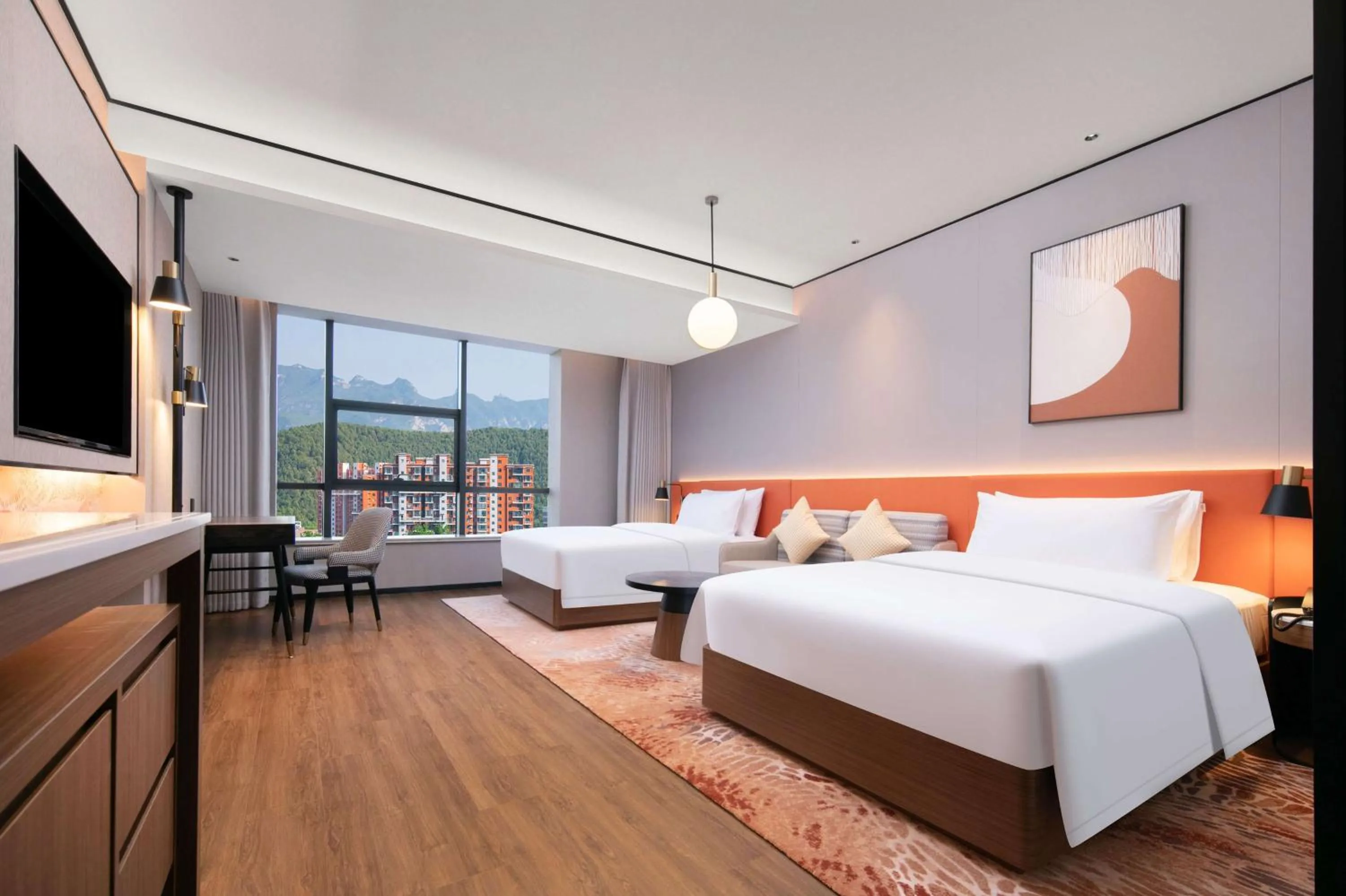 Bedroom, Bed in Hilton Garden Inn Handan She County
