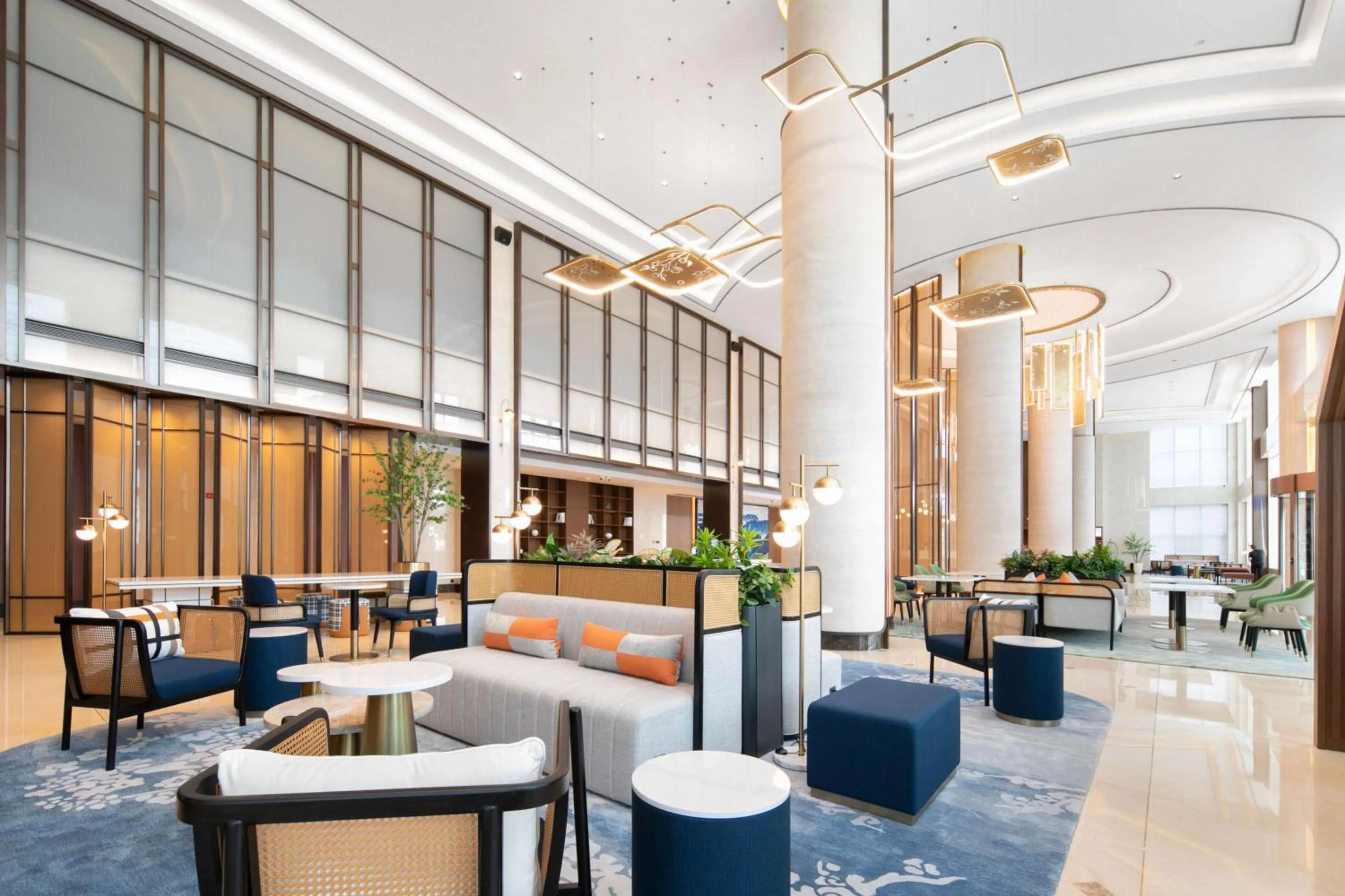 Lobby or reception in Hilton Garden Inn Handan She County