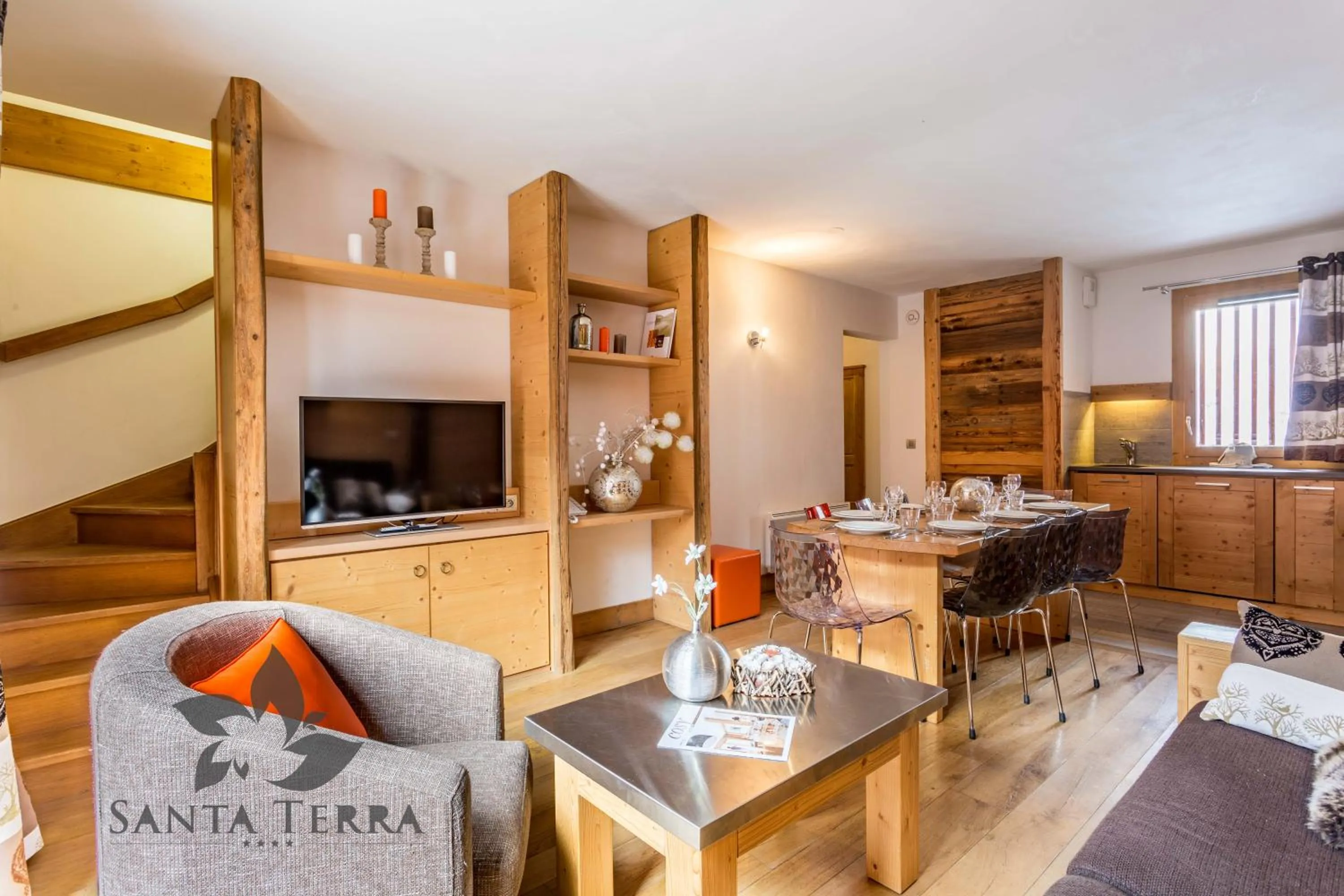 Kitchen or kitchenette in Résidence Santa Terra