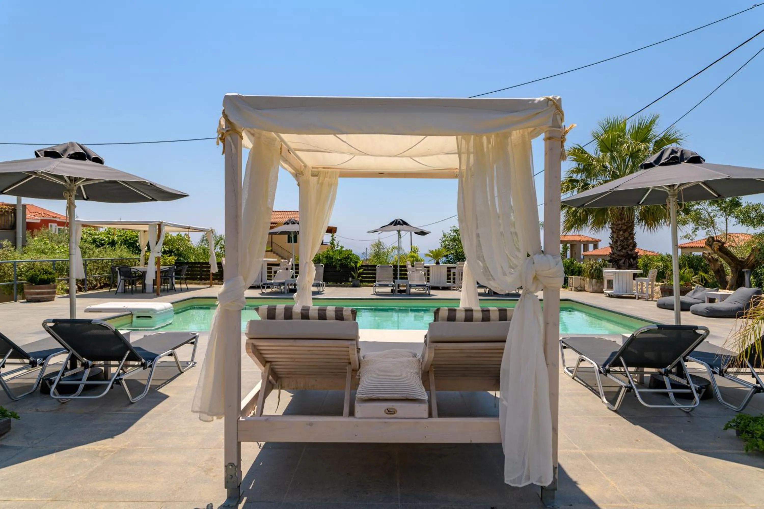 Swimming pool in Evita Studios
