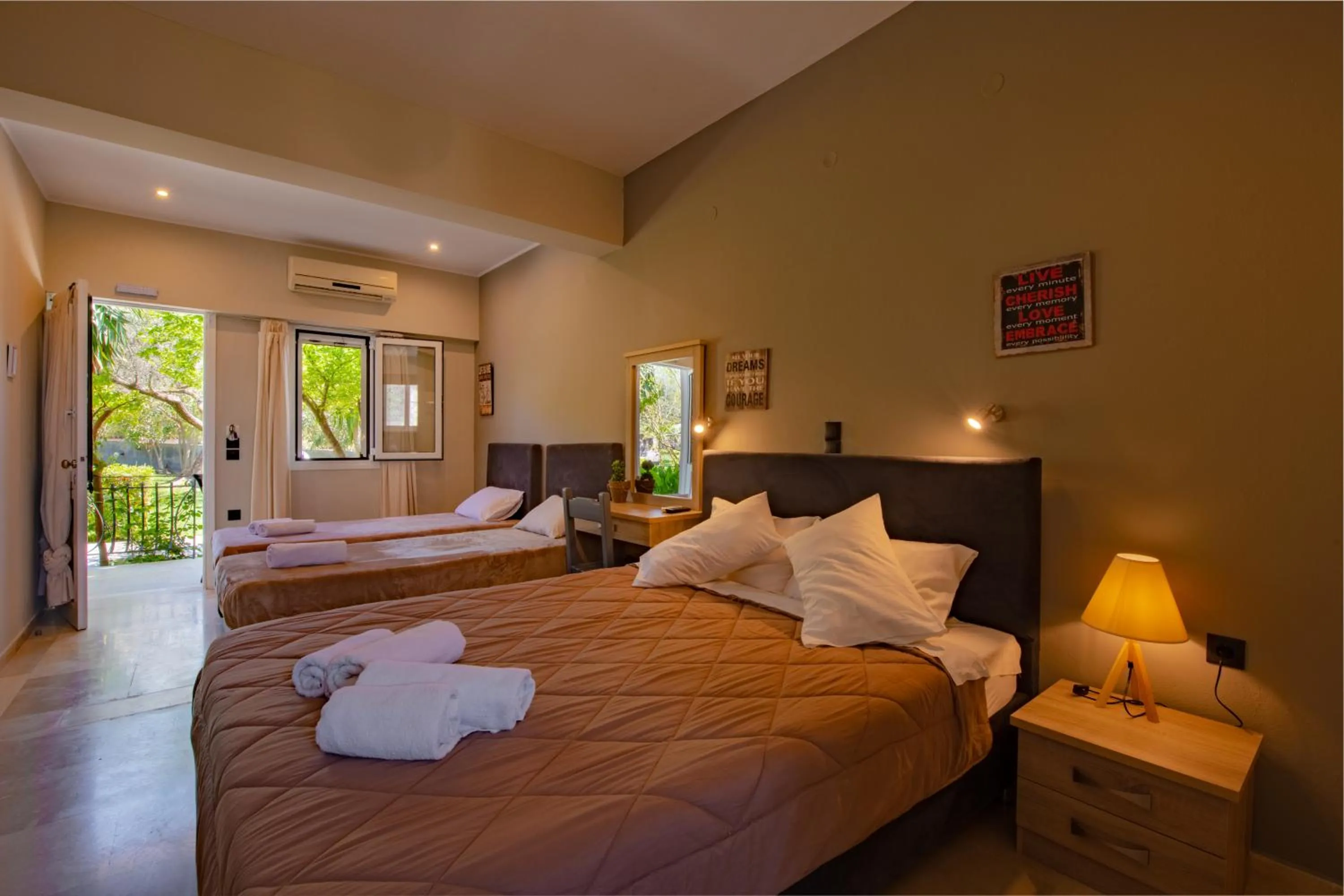 Bed in Evita Studios