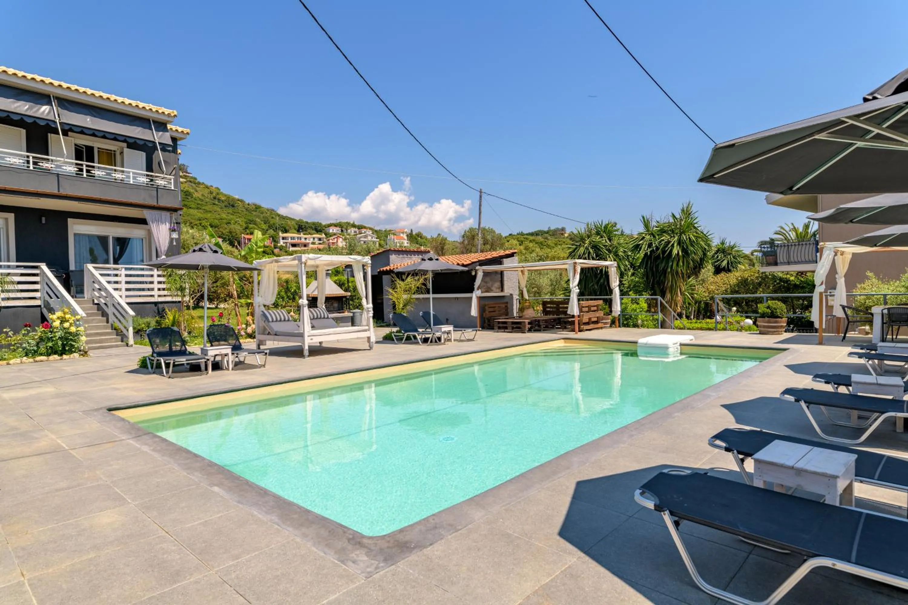 Swimming pool in Evita Studios