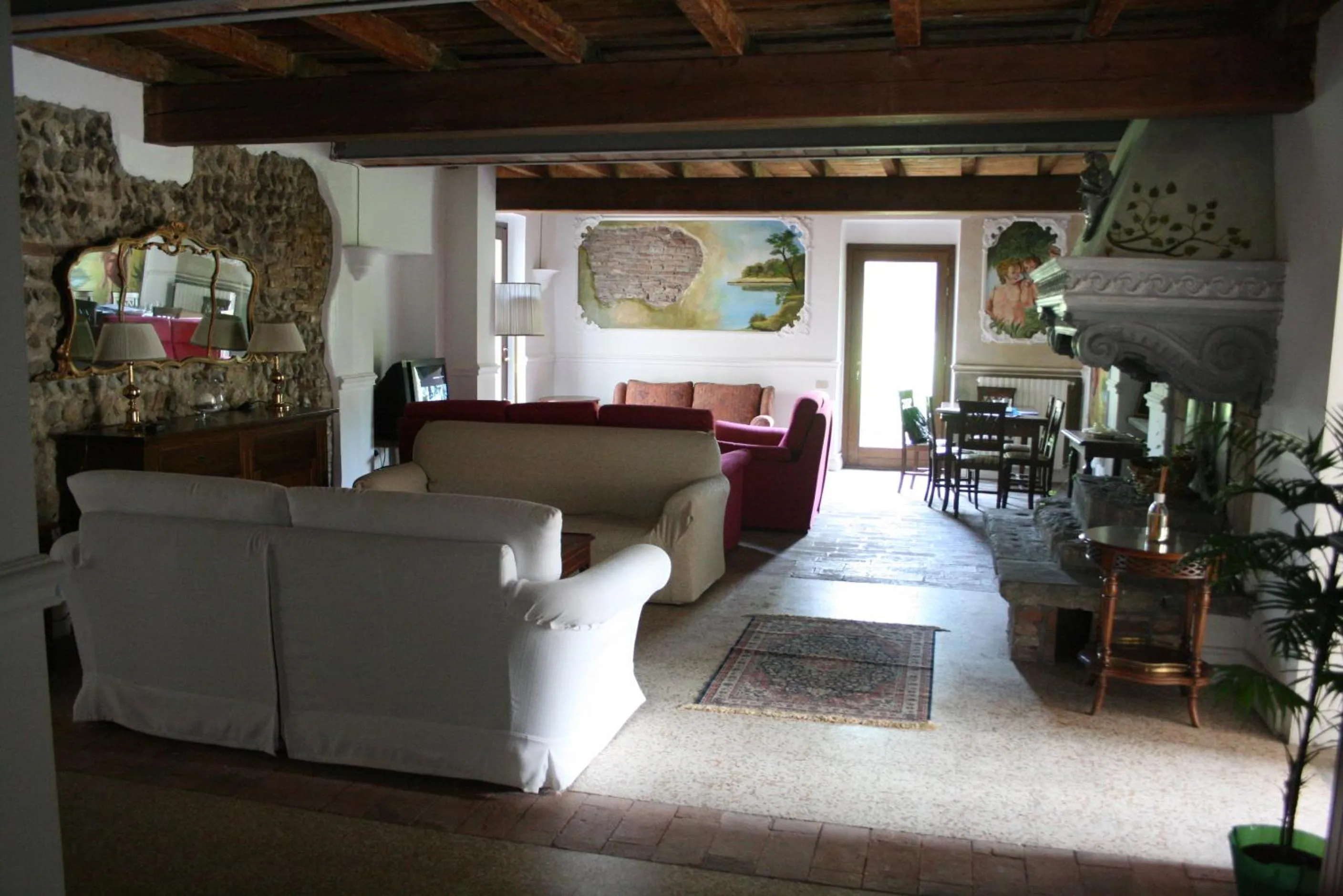 Lobby or reception in Le Residenze del Tenore