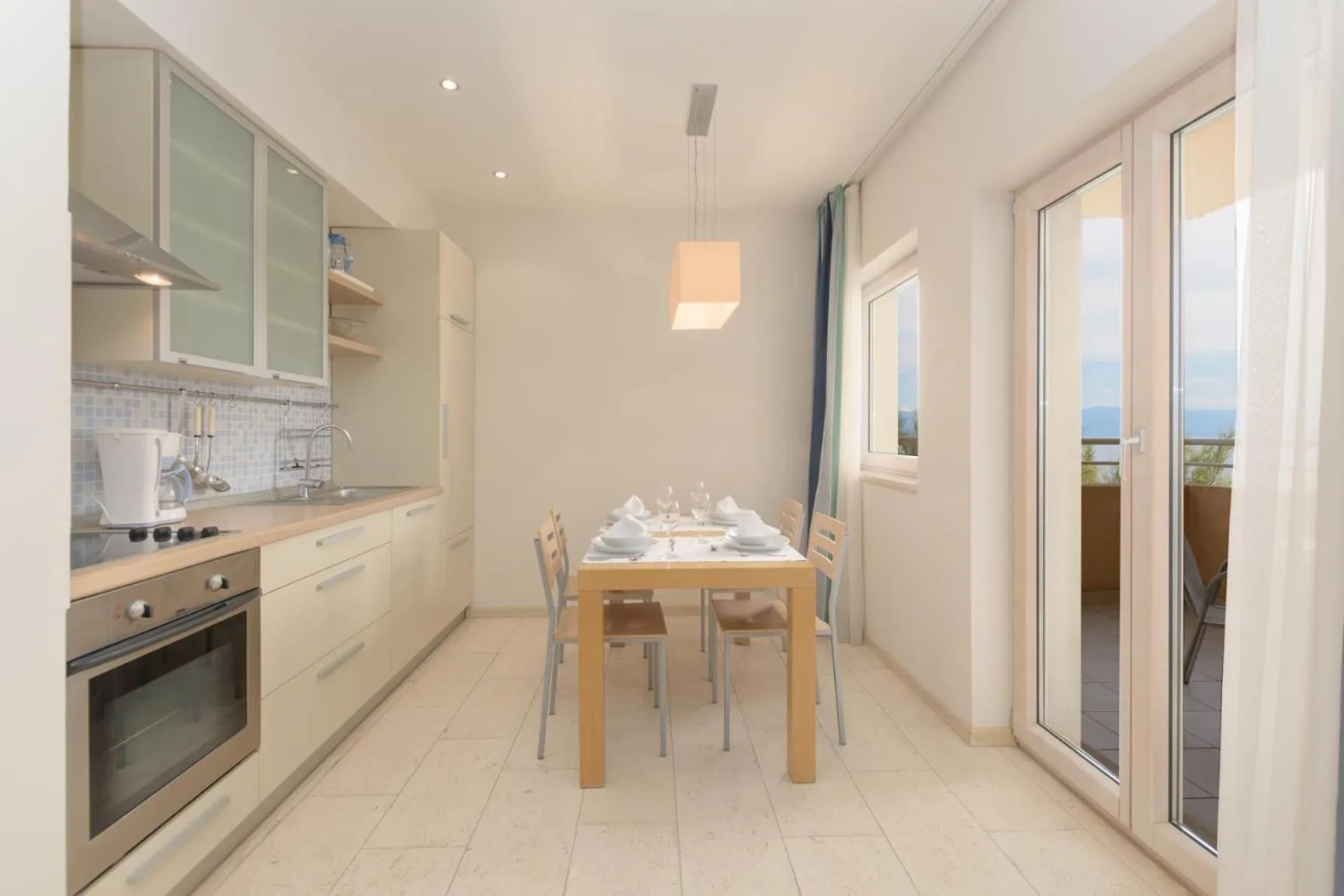 Balcony/Terrace in Apartments Grand Novi Vinodolski Resort