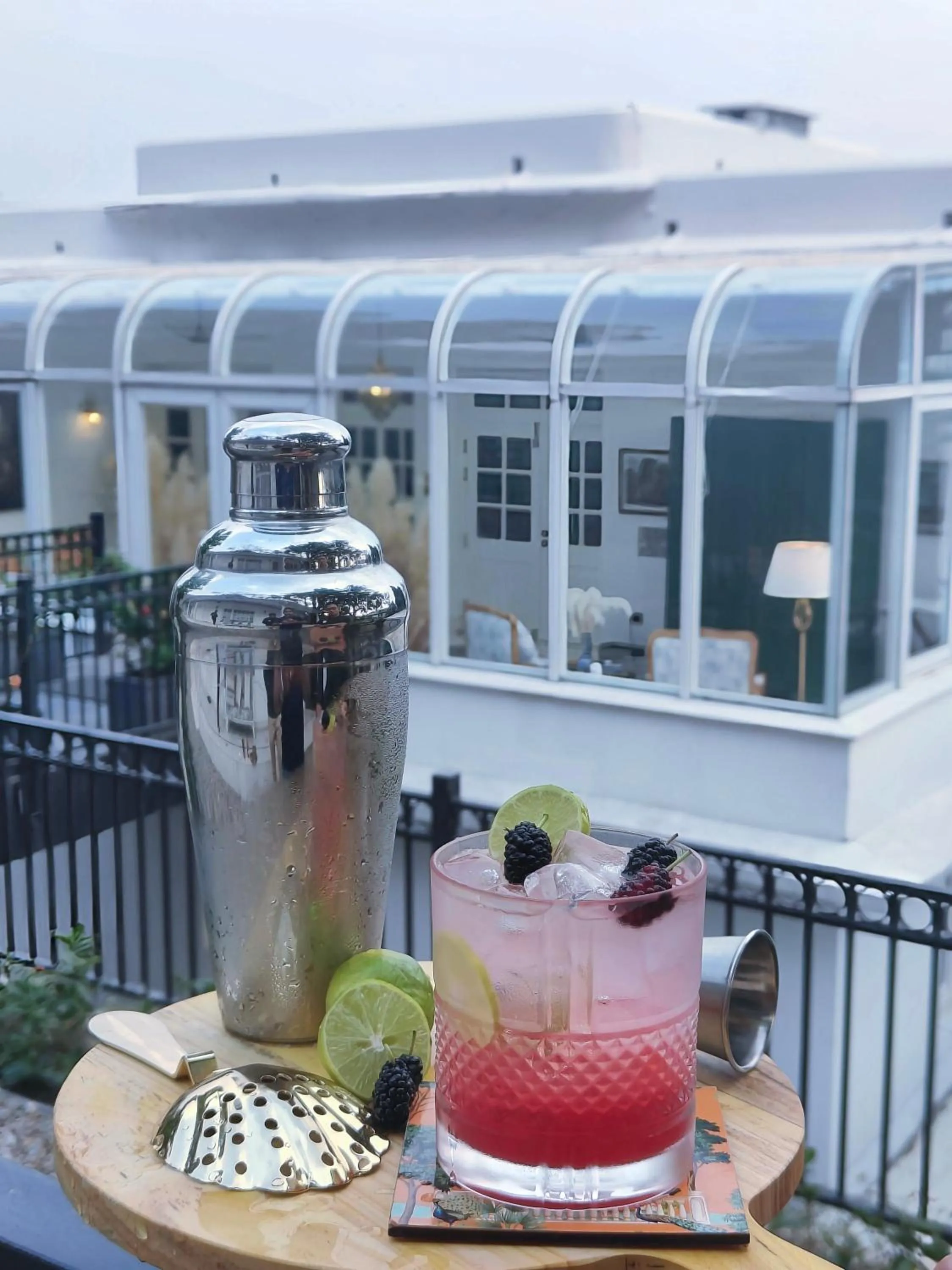 Drinks in Kinwani House - Araiya Anthology