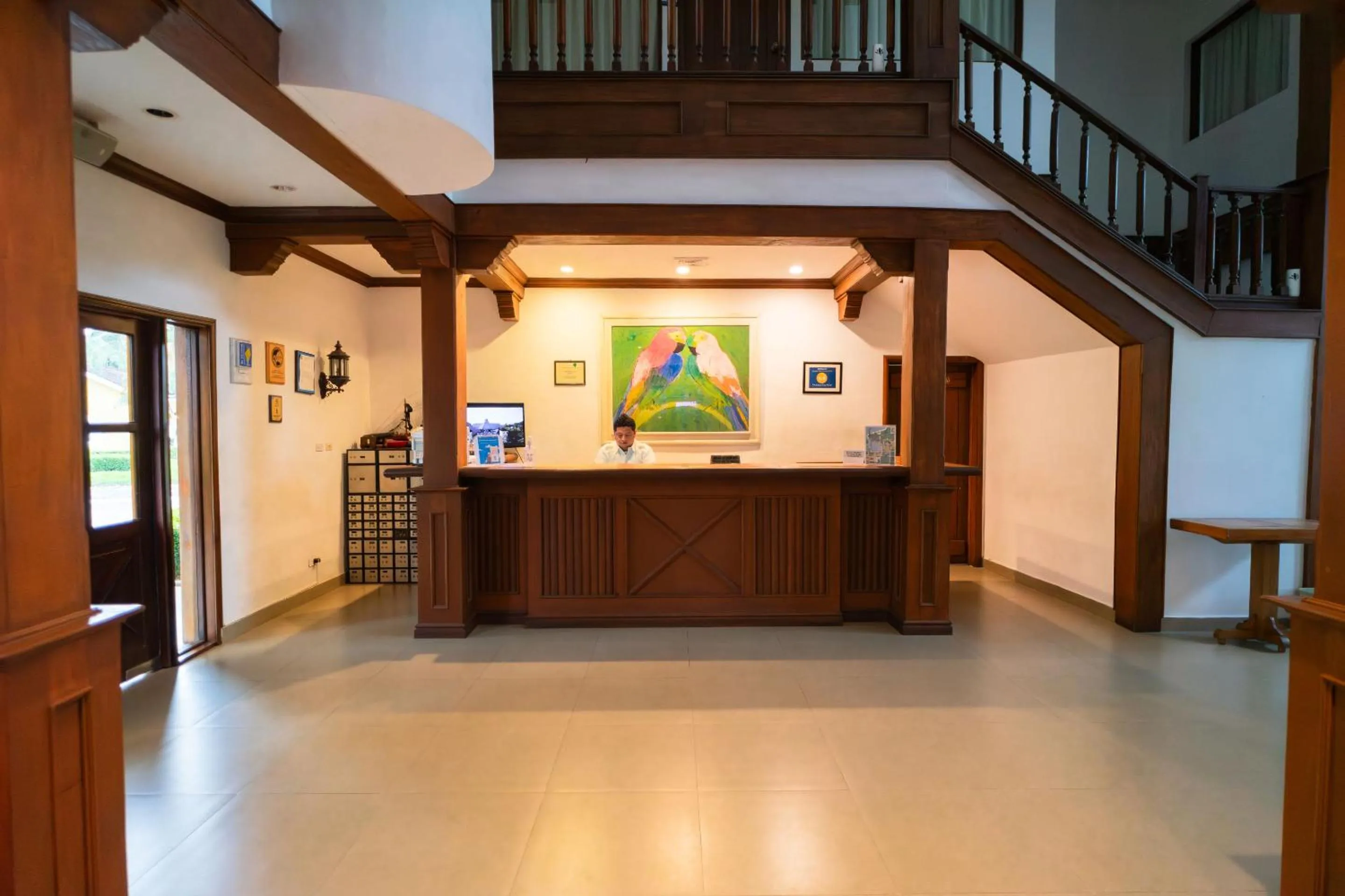 Lobby or reception in Amatique Bay Hotel