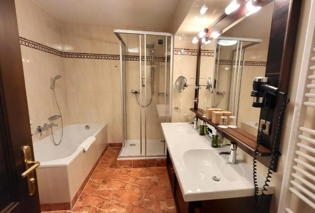 Shower in Hotel Batzenhäusl