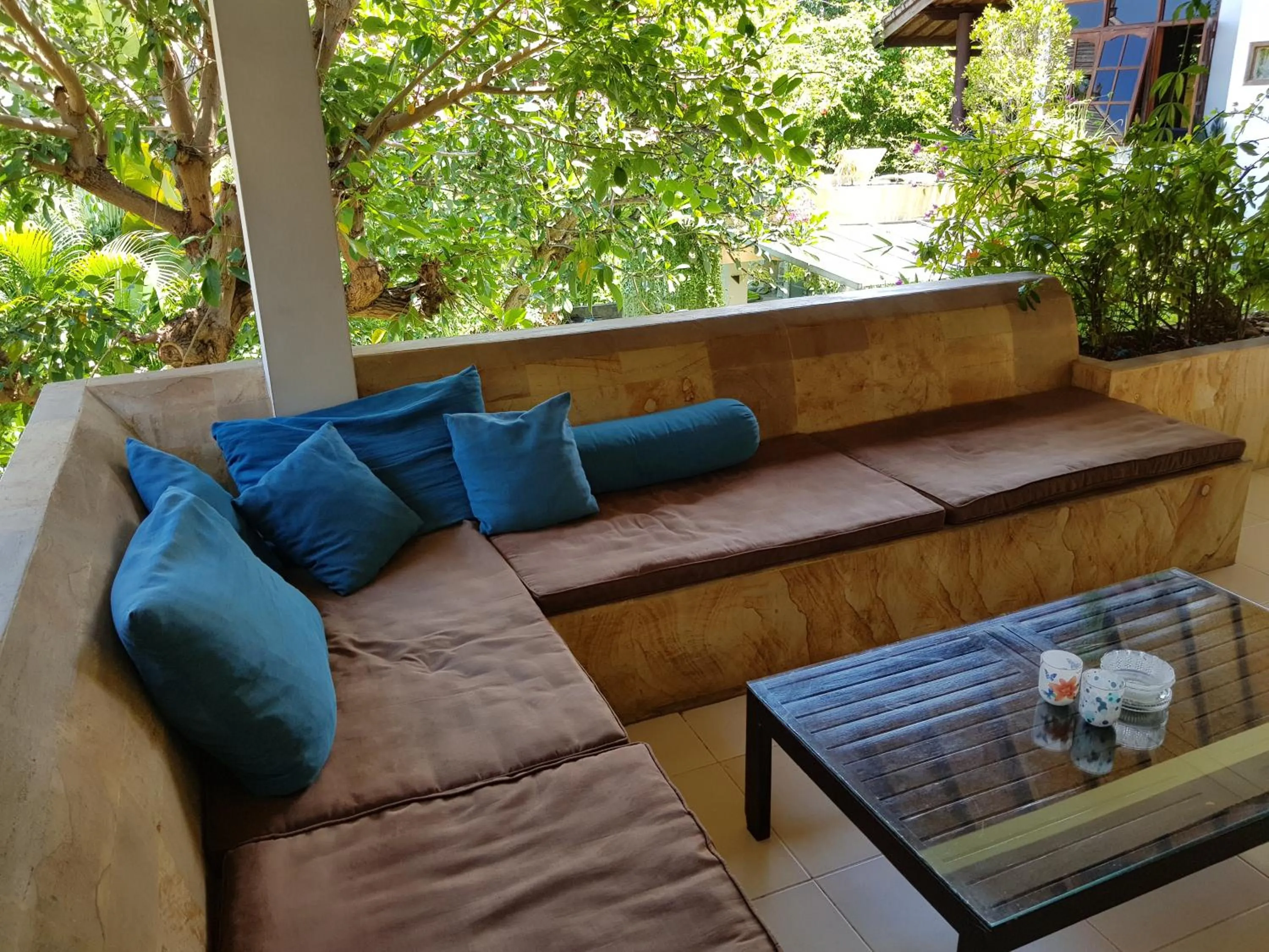 Balcony/Terrace in Villa Lumbalumba