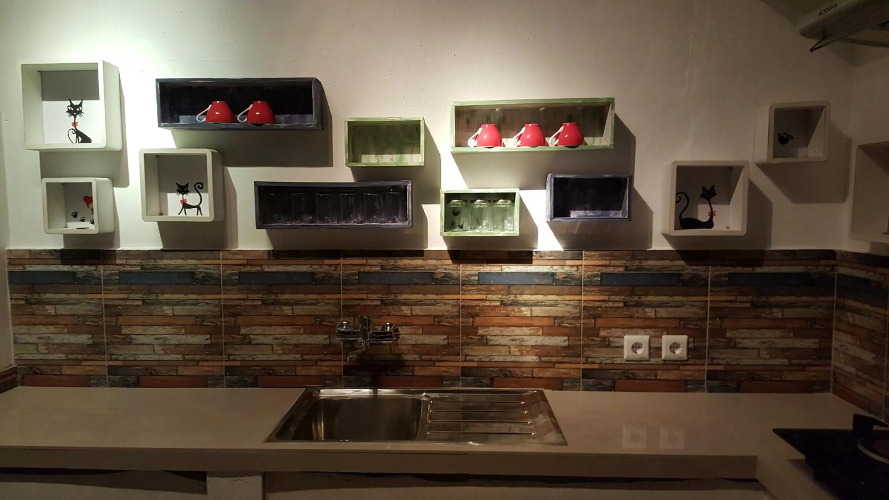 Kitchen or kitchenette in Villa Lumbalumba