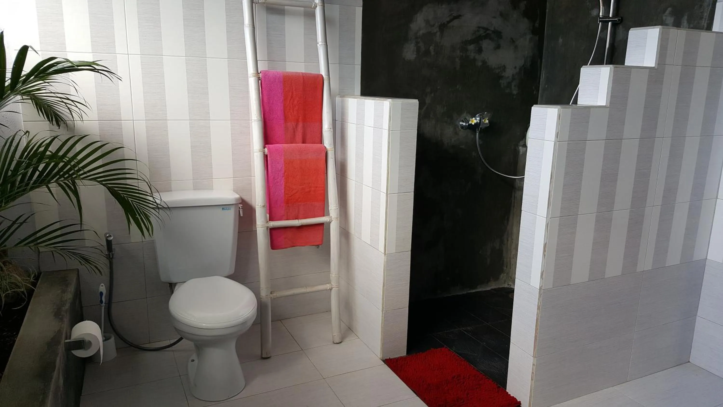 Shower in Villa Lumbalumba