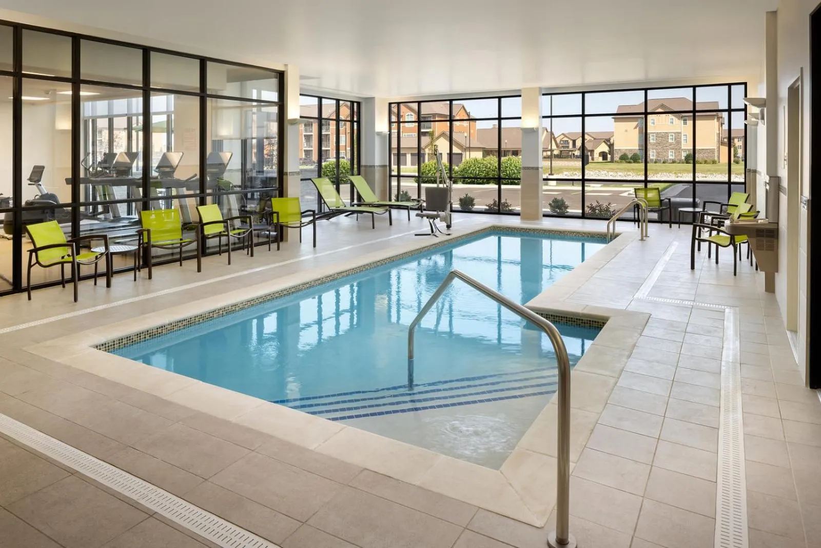 Pool view in Springhill Suites by Marriott Newburgh Evansville