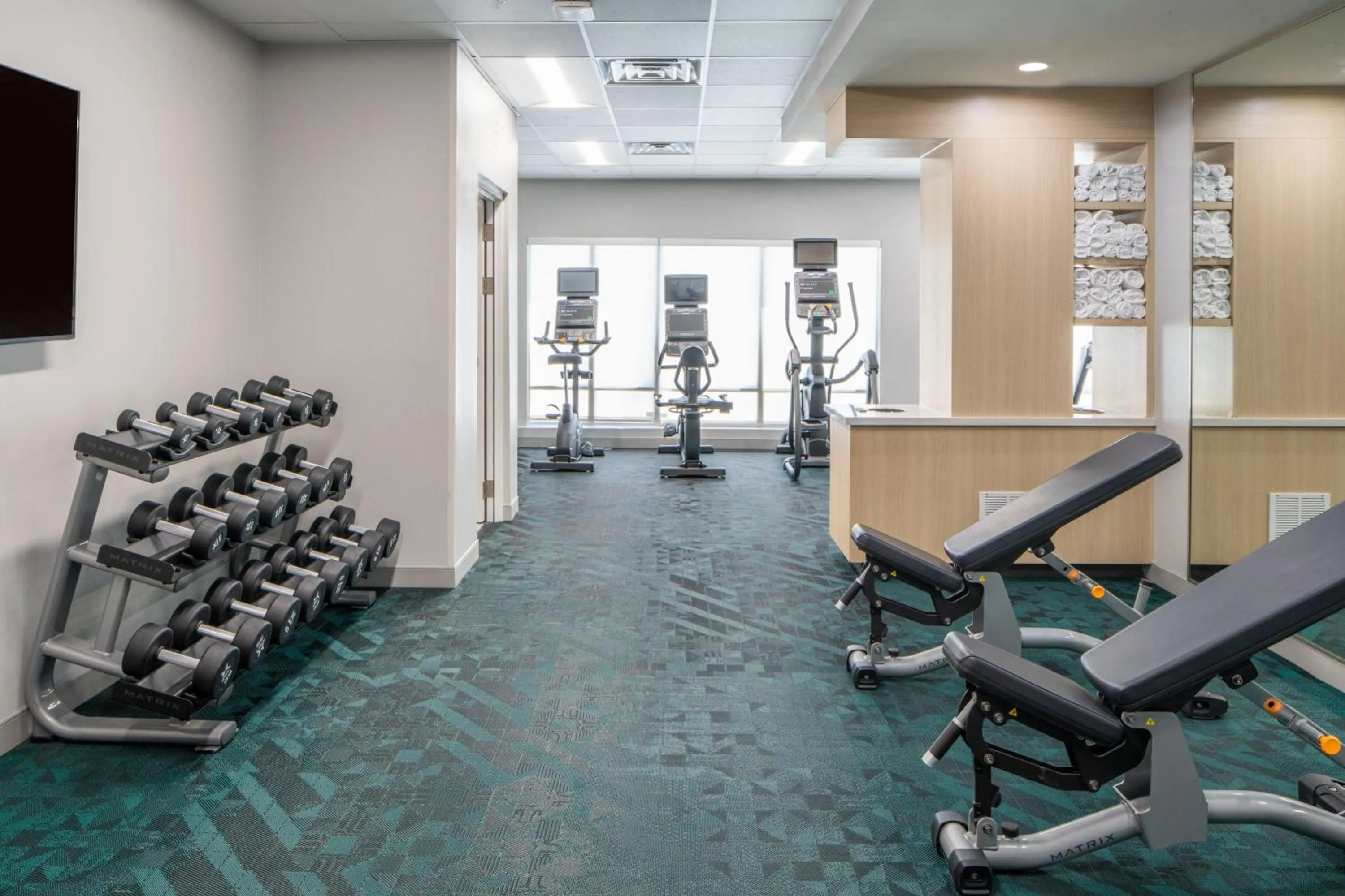 Fitness centre/facilities in TownePlace Suites by Marriott Pensacola West I-10