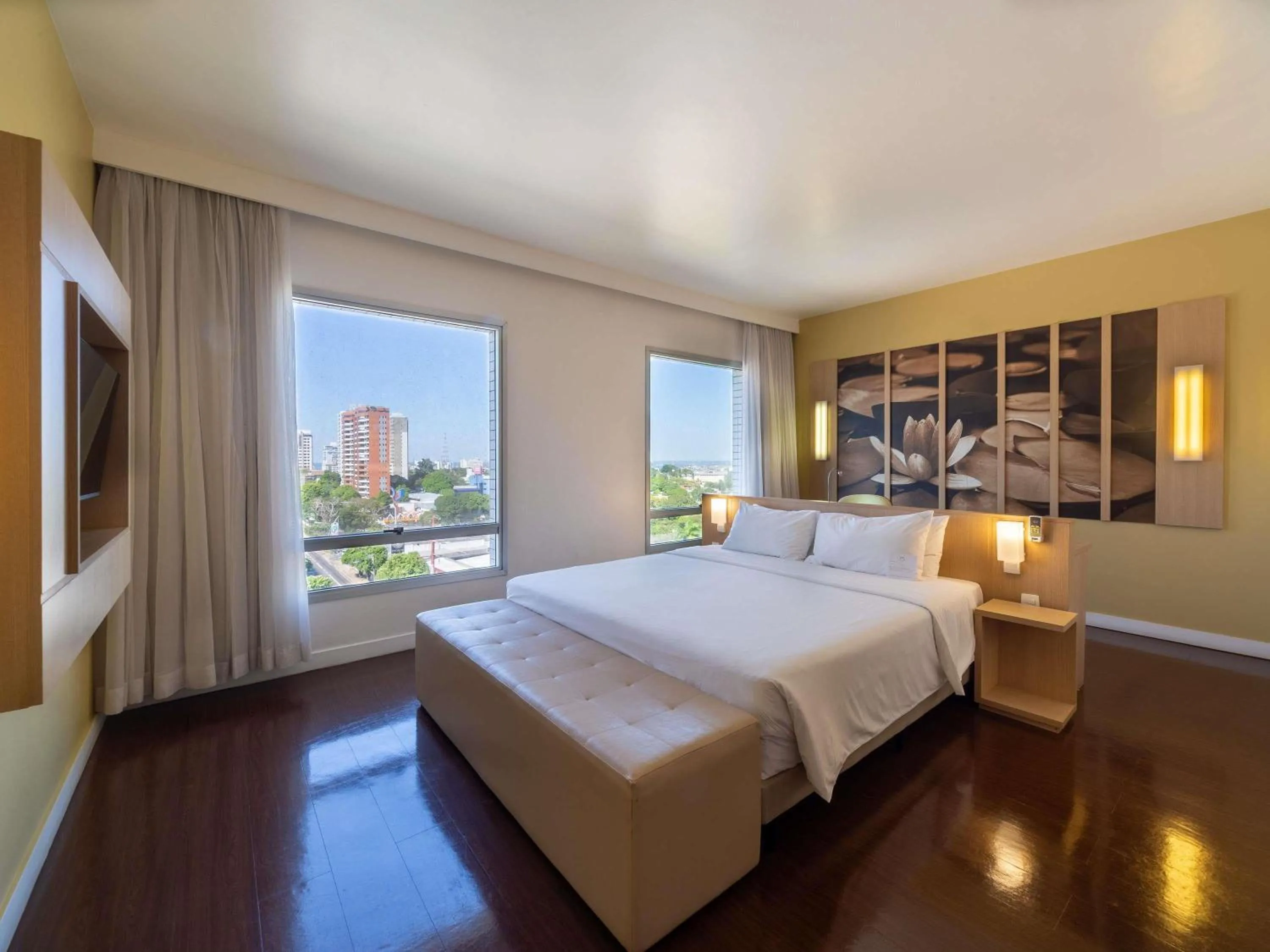 Bedroom, Bed in Mercure Manaus