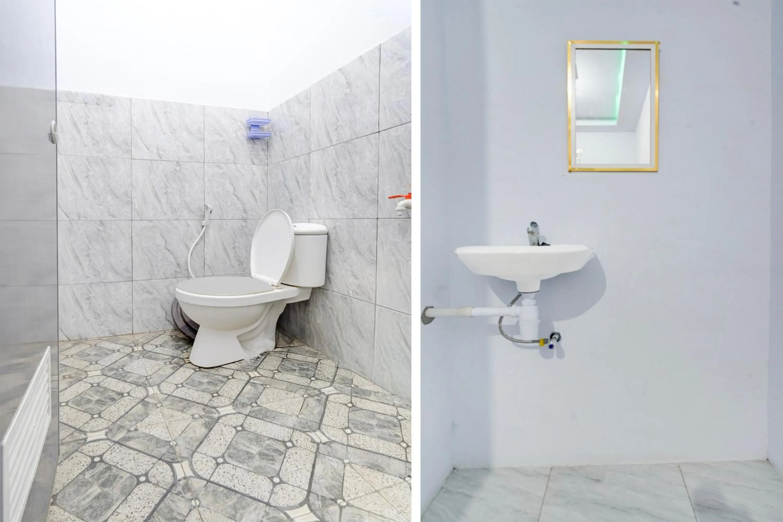 Bathroom in Hotel O Guest House Cinta Damai