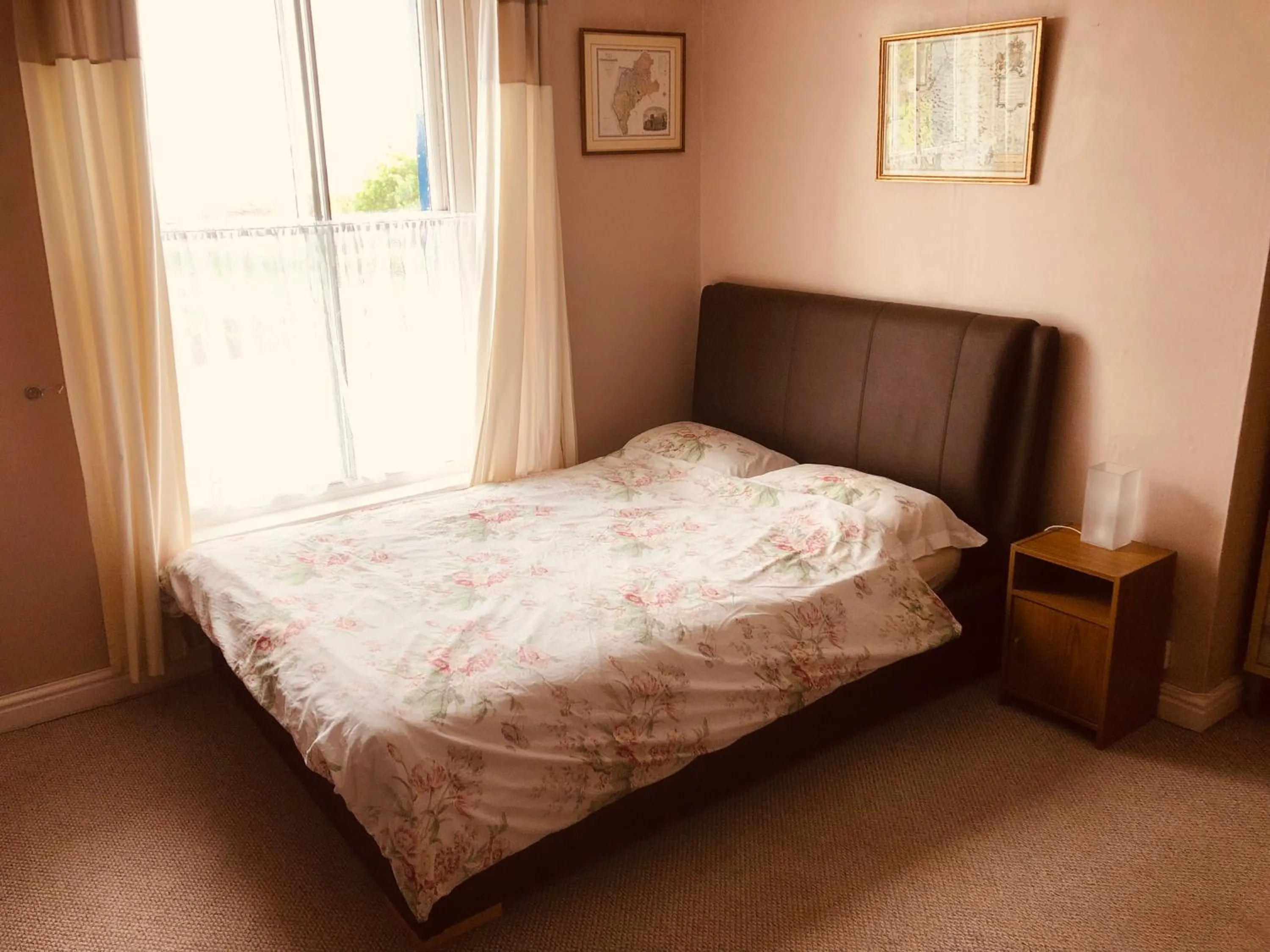 Bedroom, Bed in Hope & Anchor, Hadrian's Wall, Port Carlisle, Solway Firth, Area of Natural Beauty