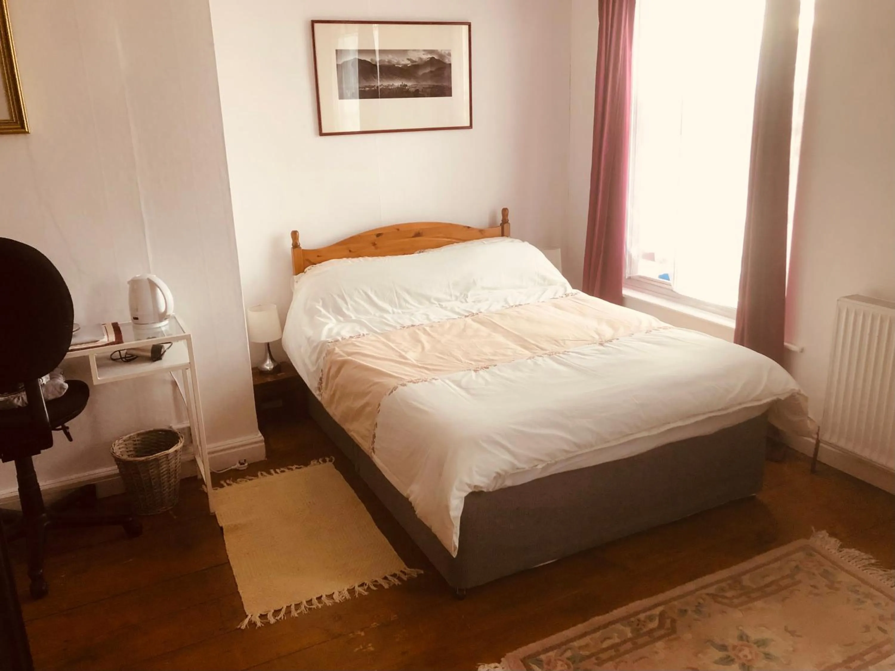 Bedroom, Bed in Hope & Anchor, Hadrian's Wall, Port Carlisle, Solway Firth, Area of Natural Beauty