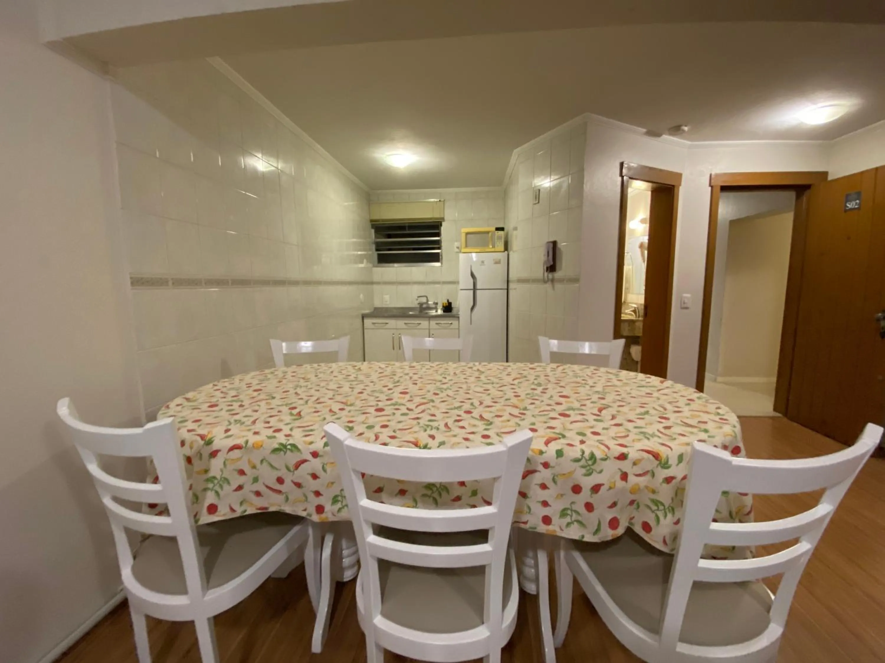 Kitchen or kitchenette in Pousada Stillo Gramado