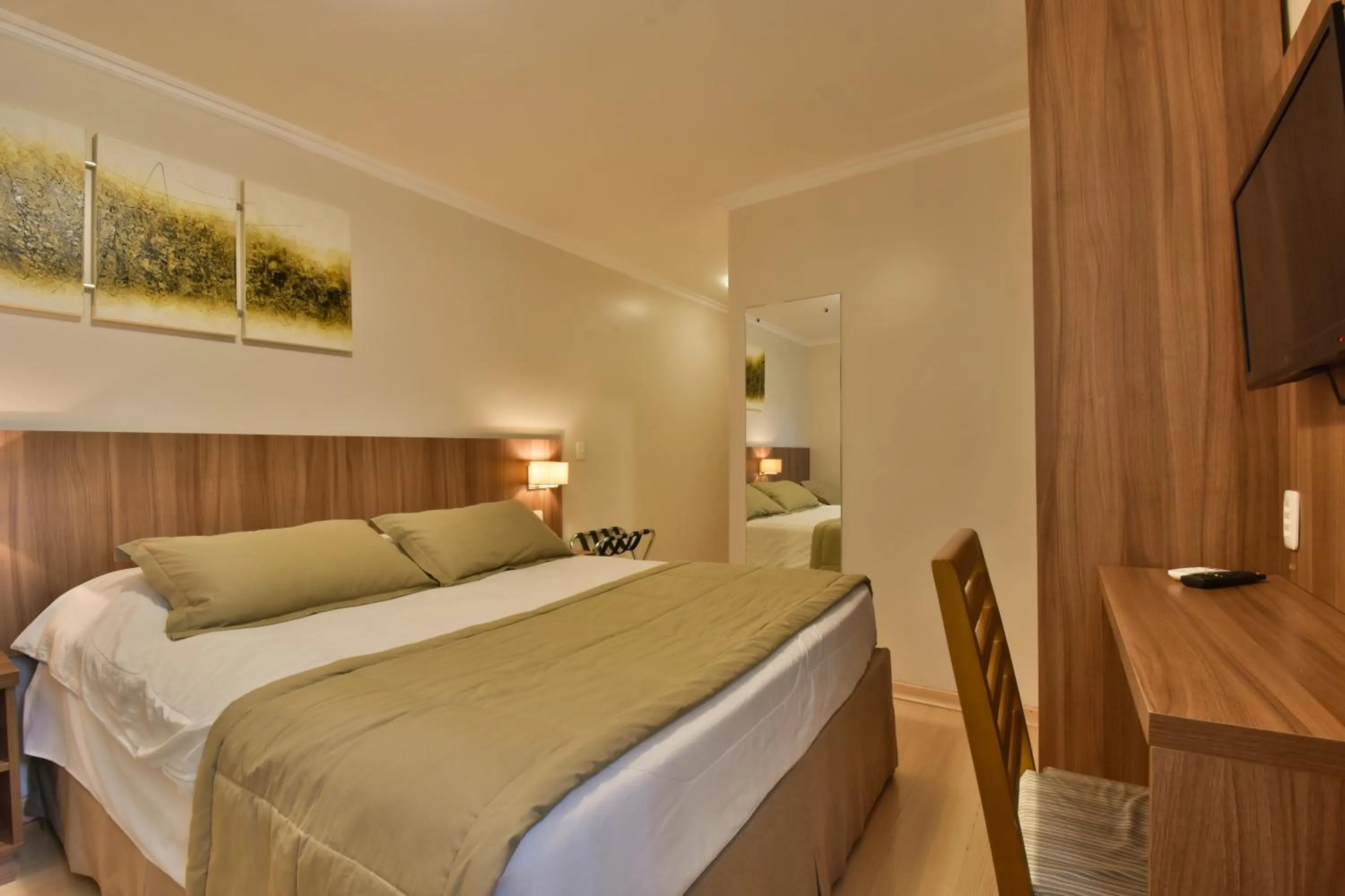 Bed in Pousada Stillo Gramado