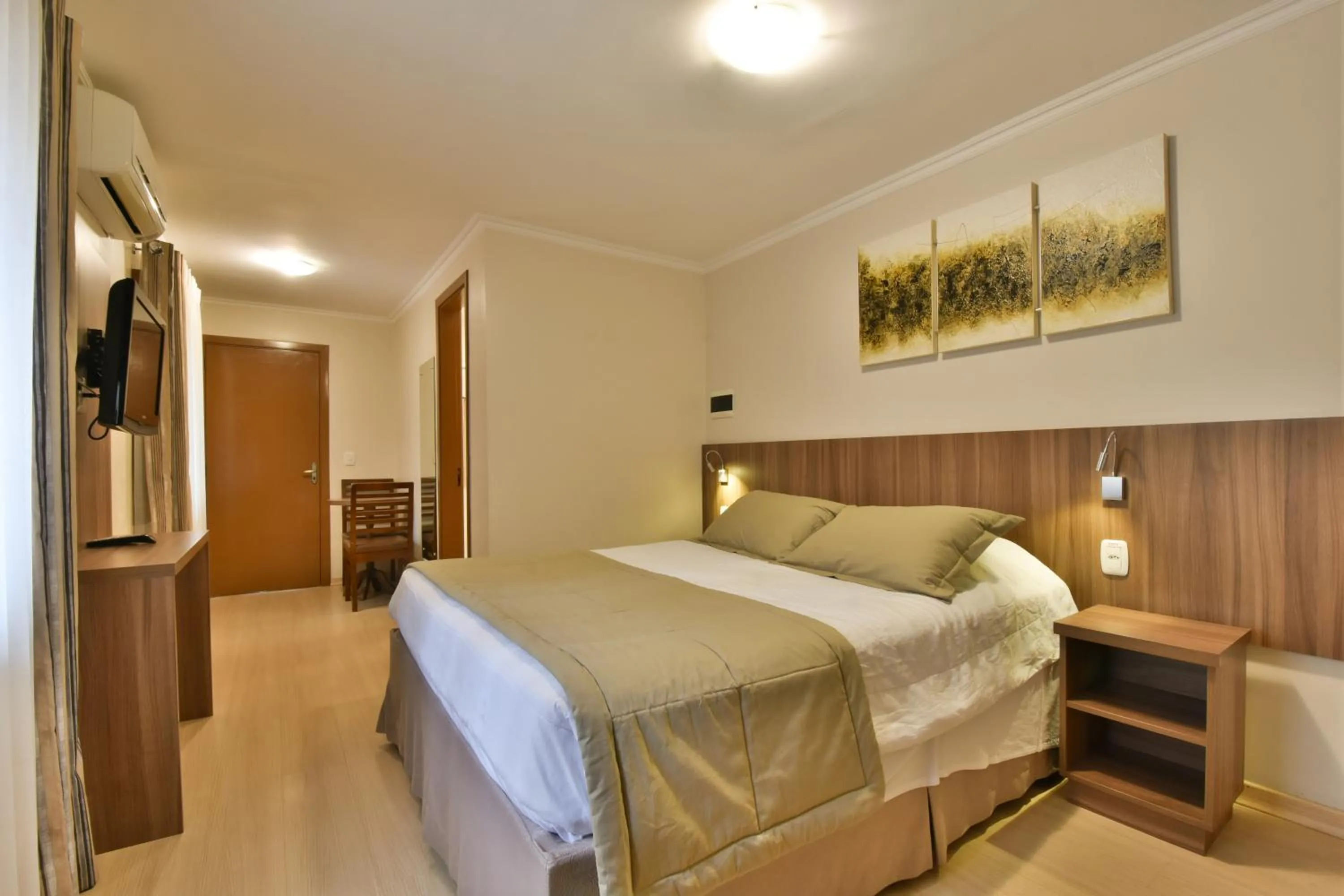 Bed in Pousada Stillo Gramado