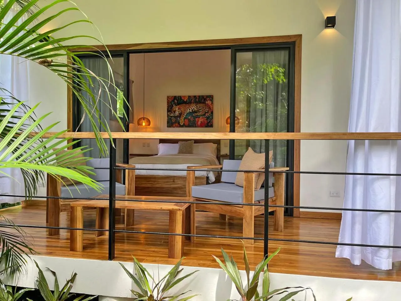 Balcony/Terrace in El Nido Jungle Lodge
