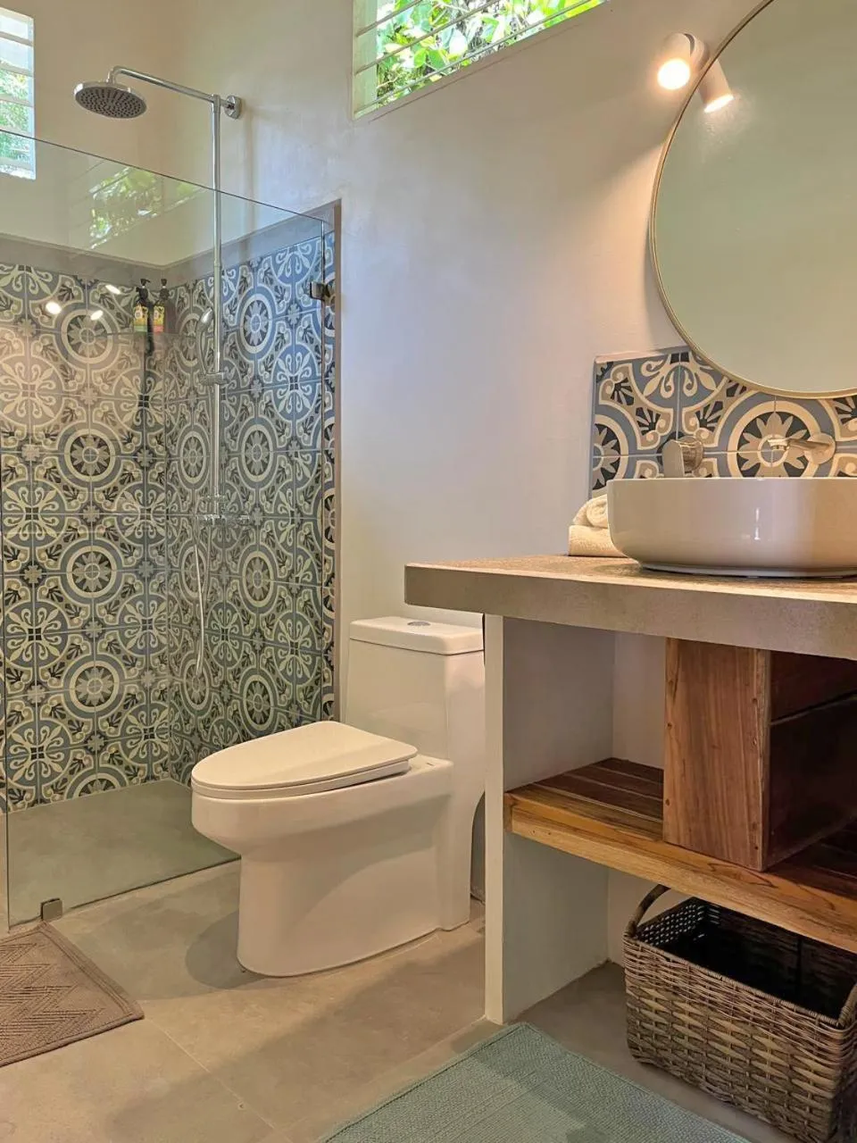 Shower in El Nido Jungle Lodge