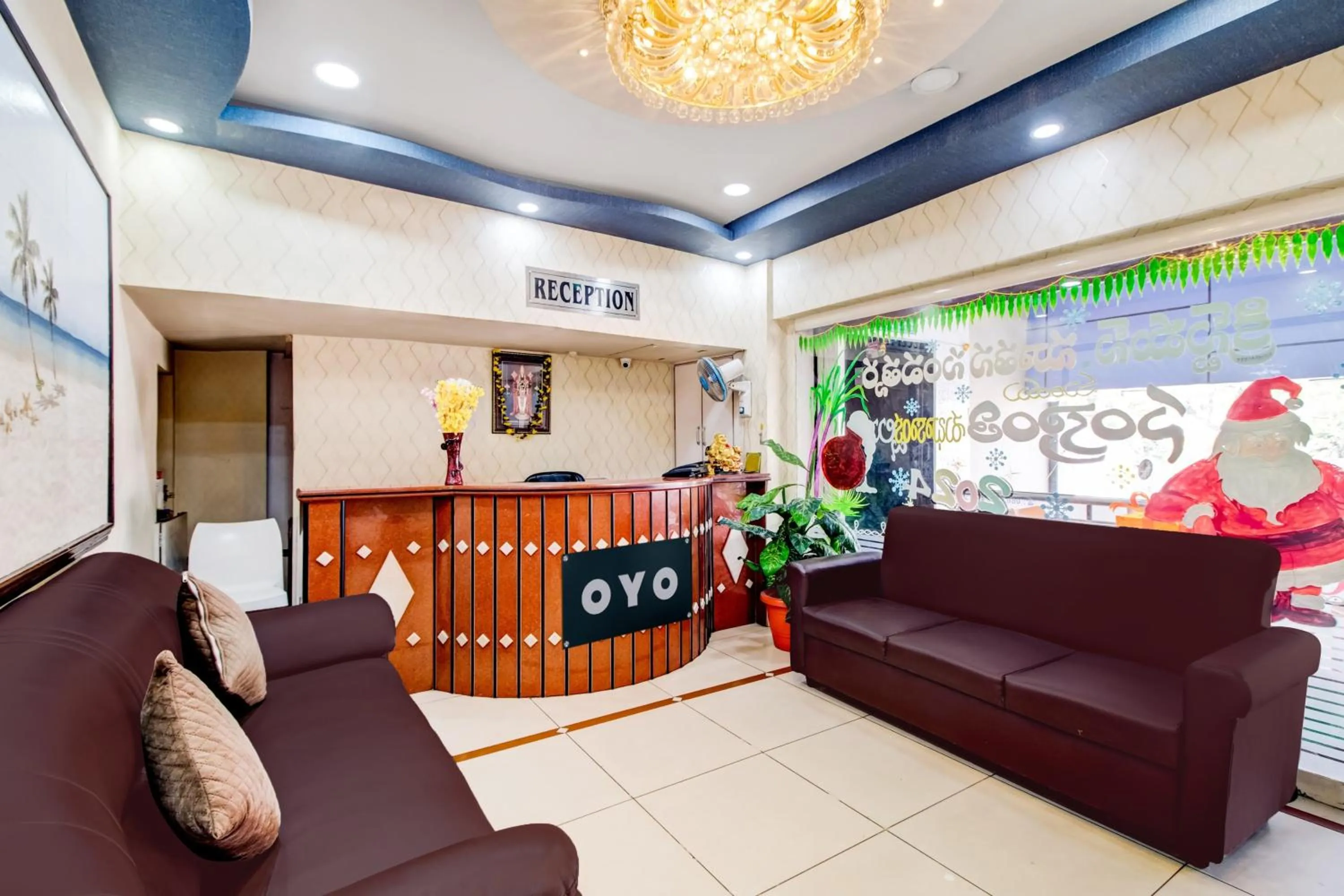 Lobby or reception in Hotel O Rajadhani