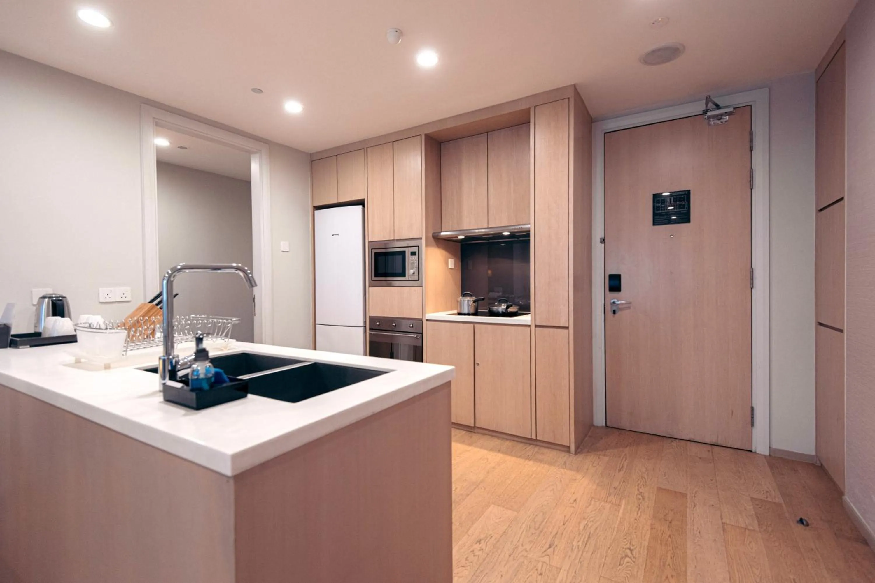 Kitchen or kitchenette in Sfera Residence Kuala Lumpur City Centre
