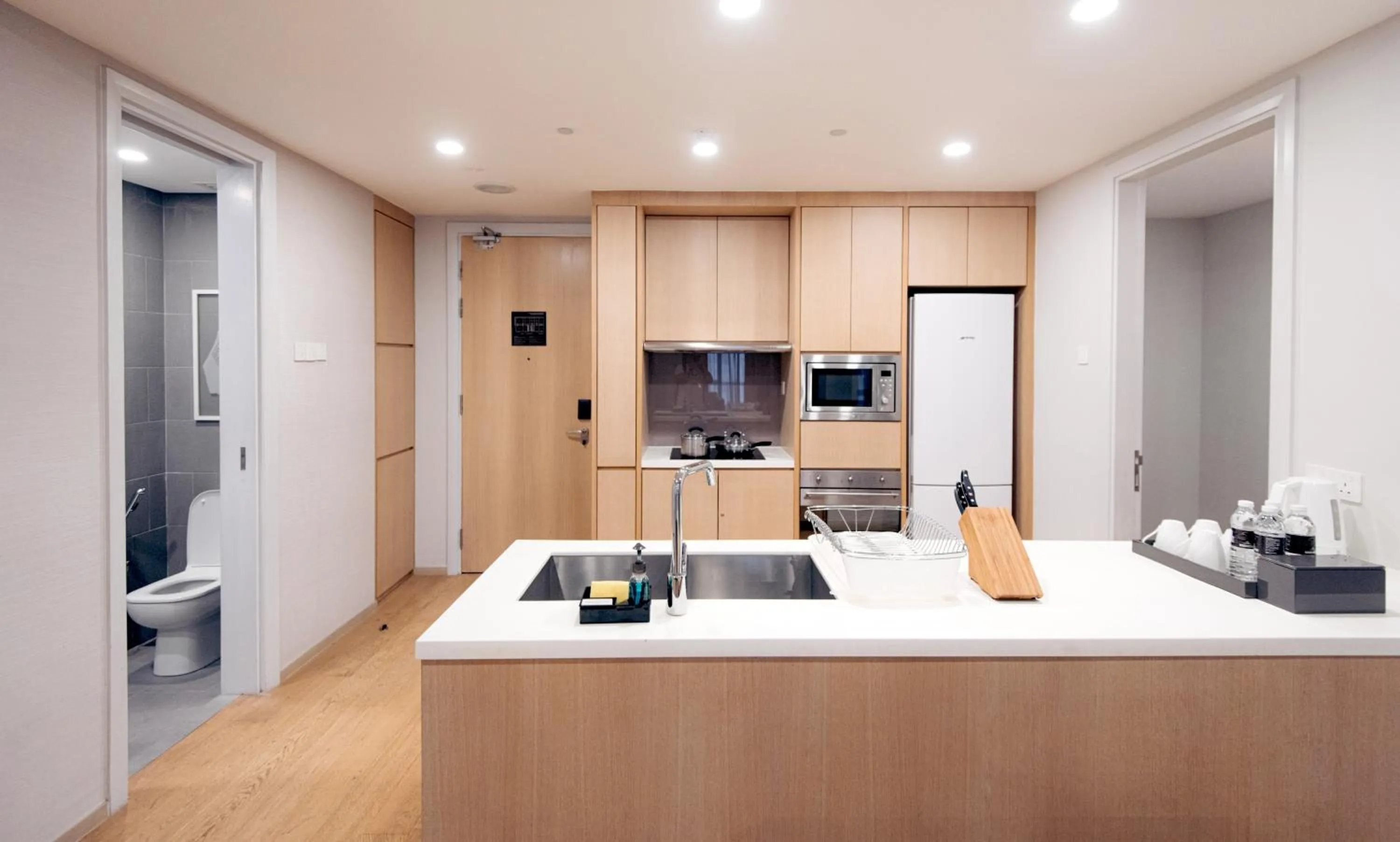 Kitchen or kitchenette in Sfera Residence Kuala Lumpur City Centre